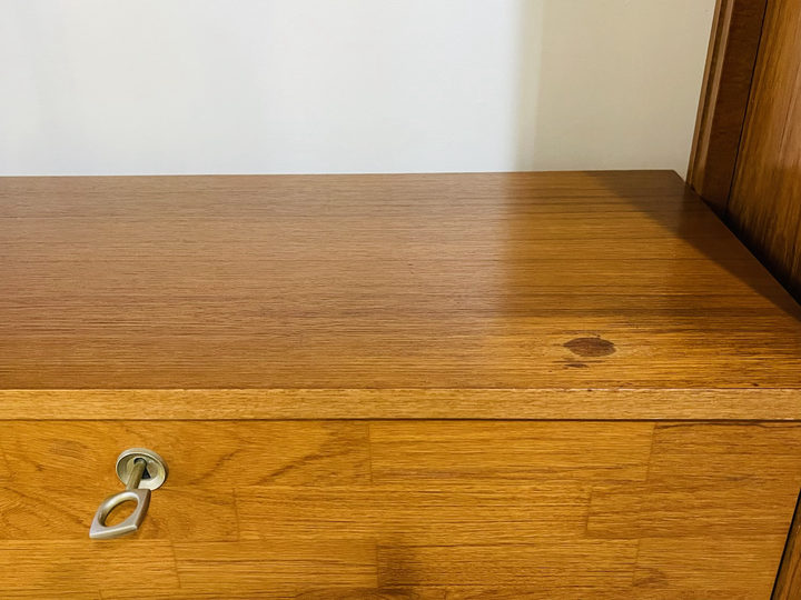 Mid-Century Modern Teak Wall Unit  image 9