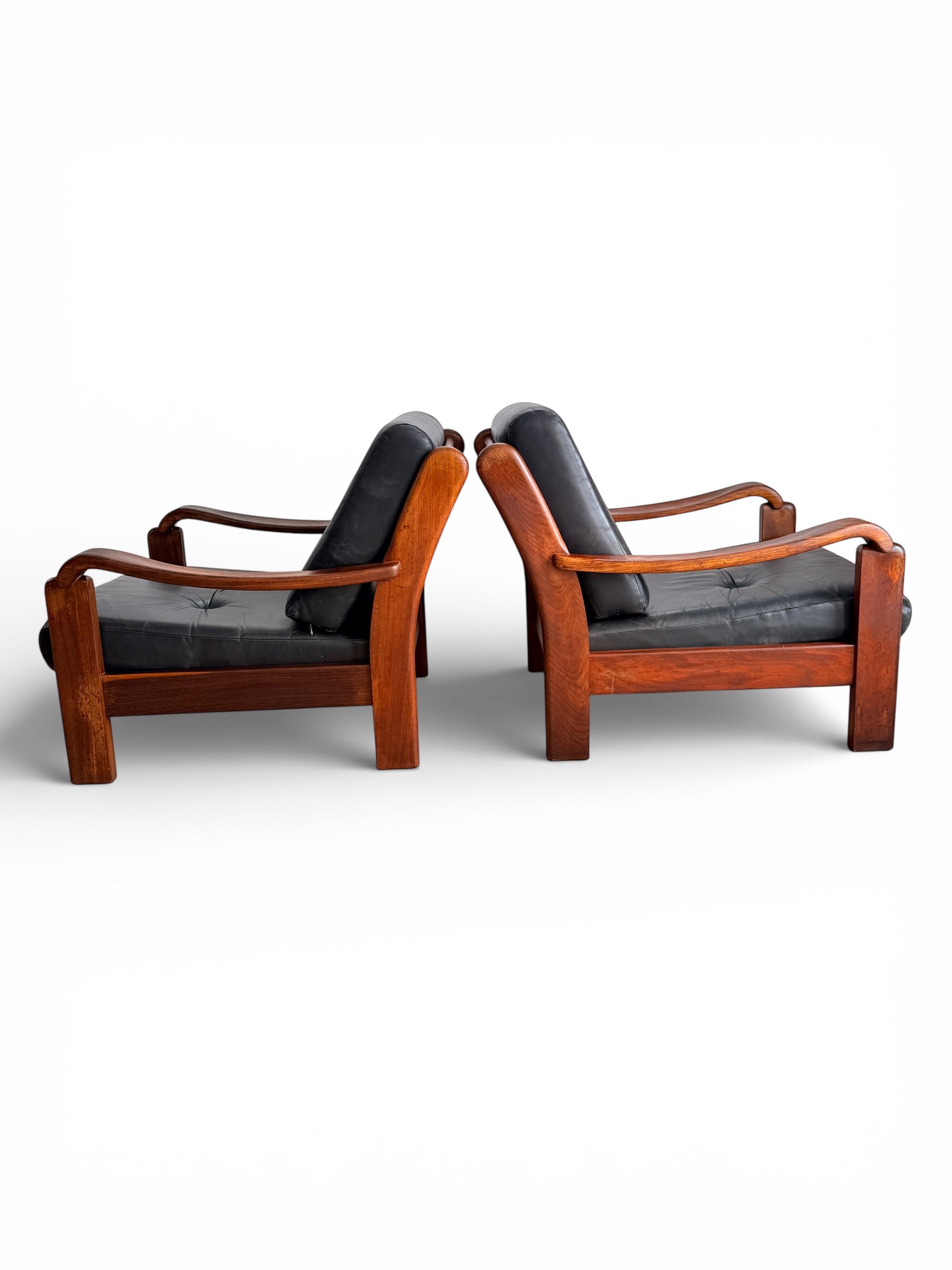 Pair of Scandinavian lounge chairs