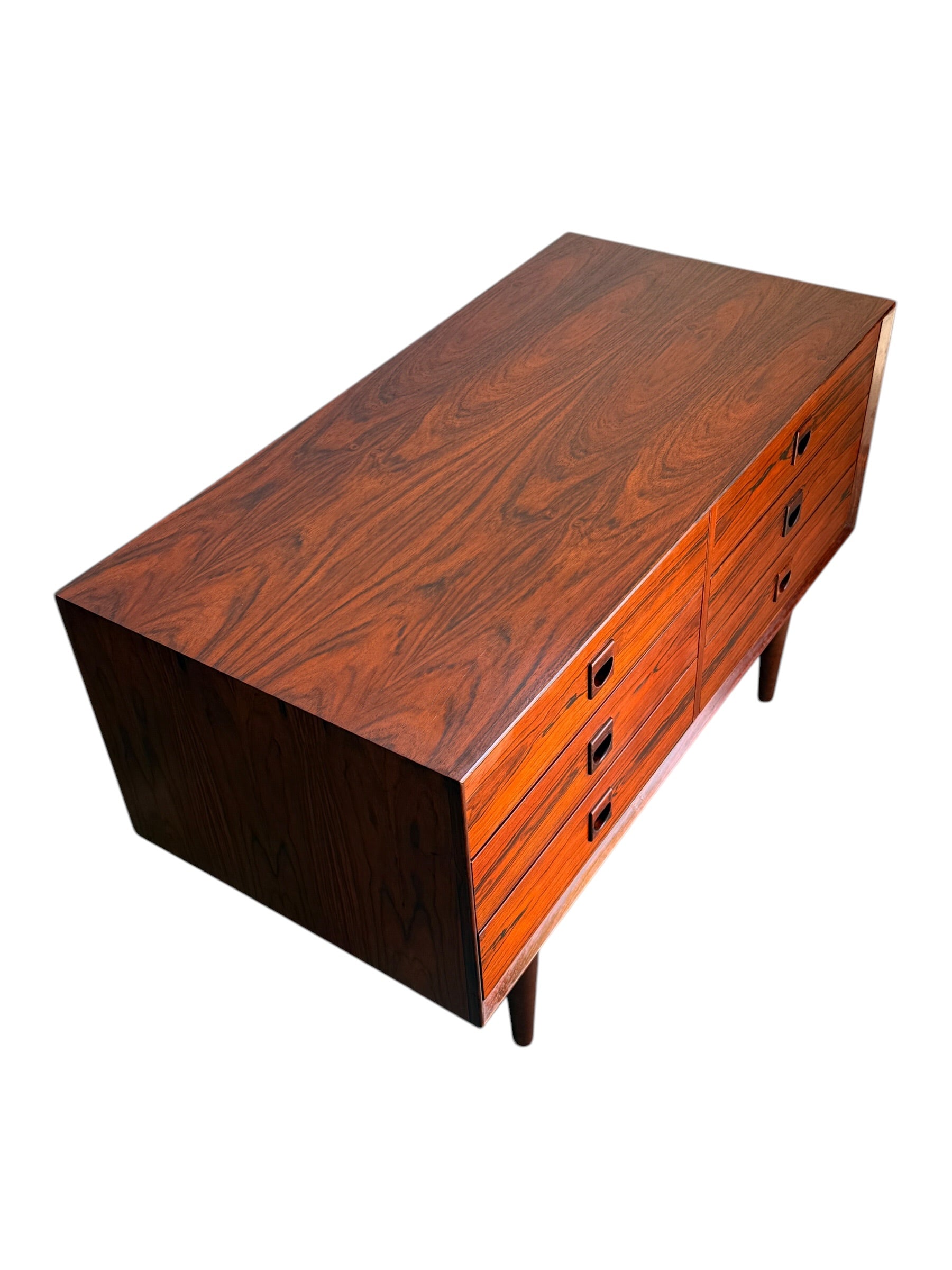 Mid-Century Modern Danish Rosewood Console Cabinet by Brouer