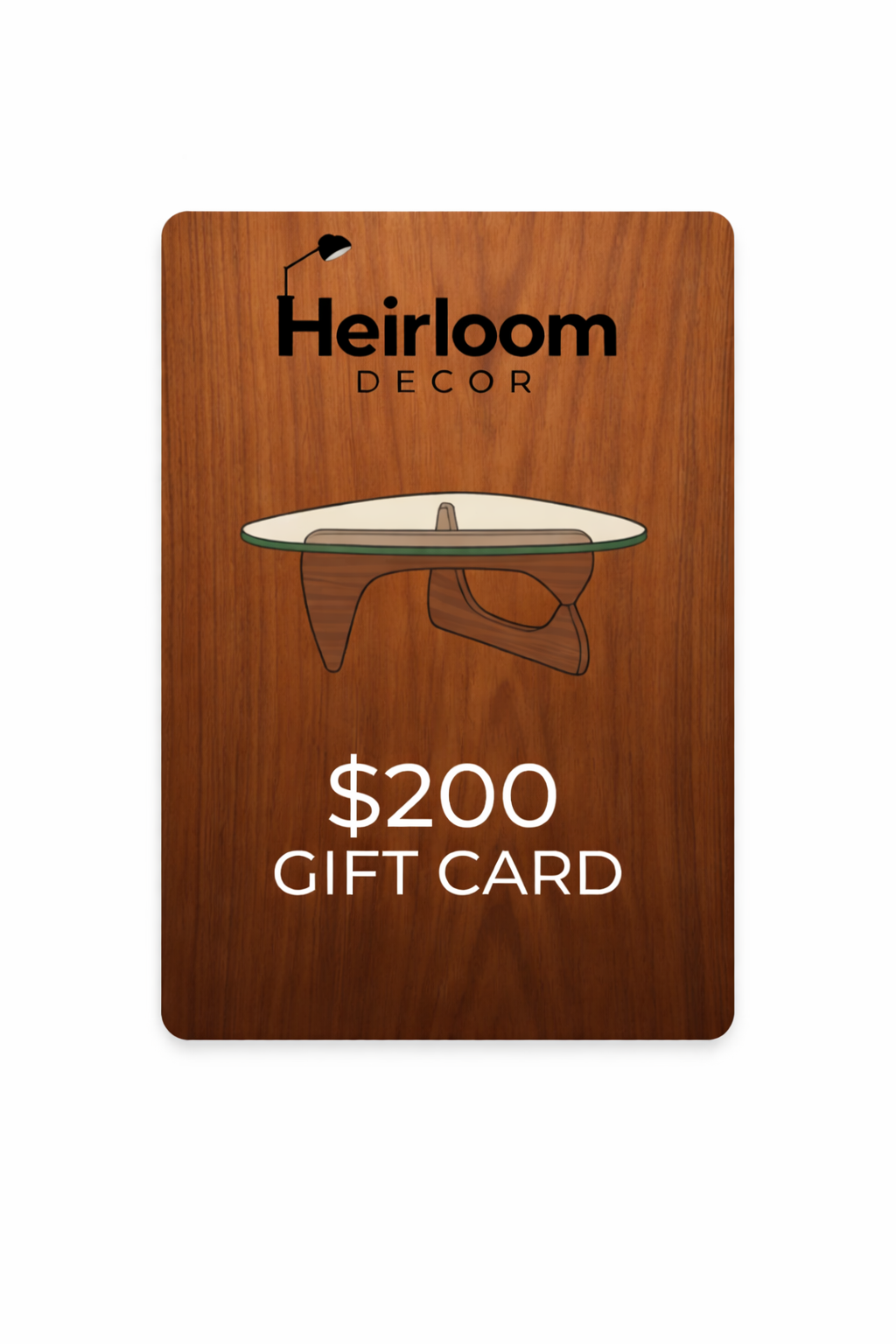 Heirloom Decor Gift Card