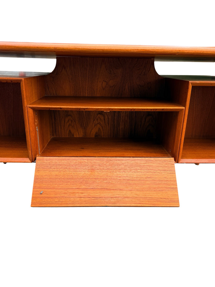 Gunni Omann Model 75 Executive Teak Desk angled view