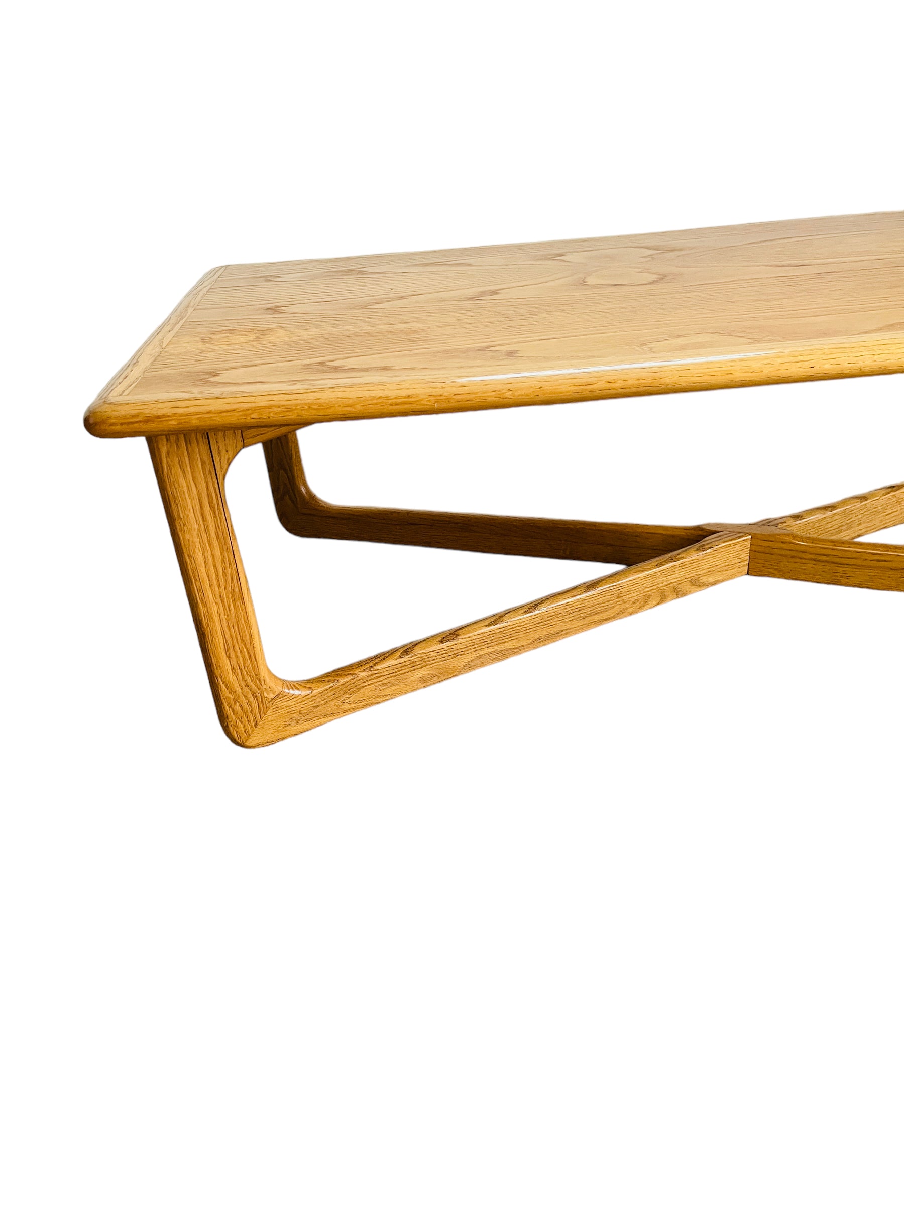 Vintage X Base Rectangular Chestnut CoffeeTable by Lane Furniture  image 5