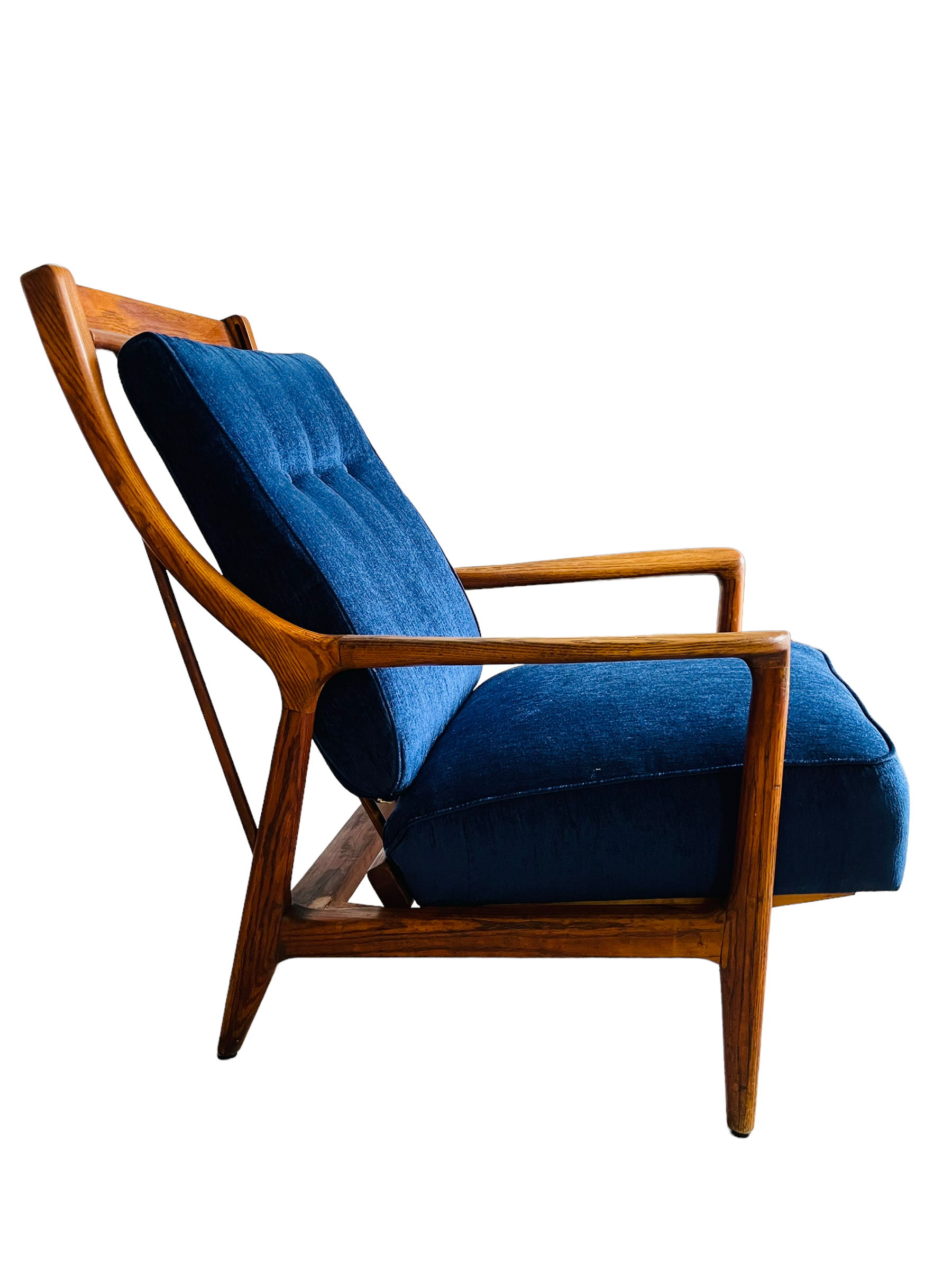 Mid Century Modern Oak Lounge Chair by Jack Van Der Molen image 7