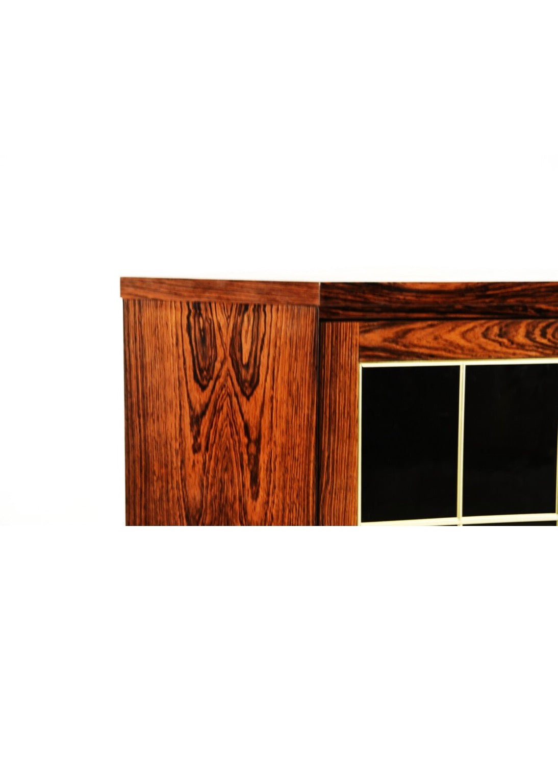 Mid-Century Danish Modern Rosewood Corner Cabinet image 7