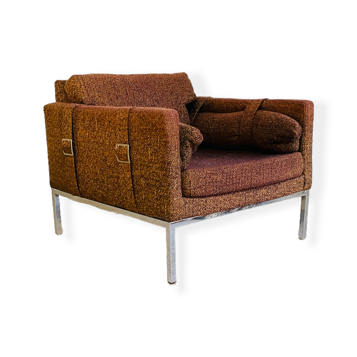 Milo Baughman Buckle Chair Circa 1970s  image 3