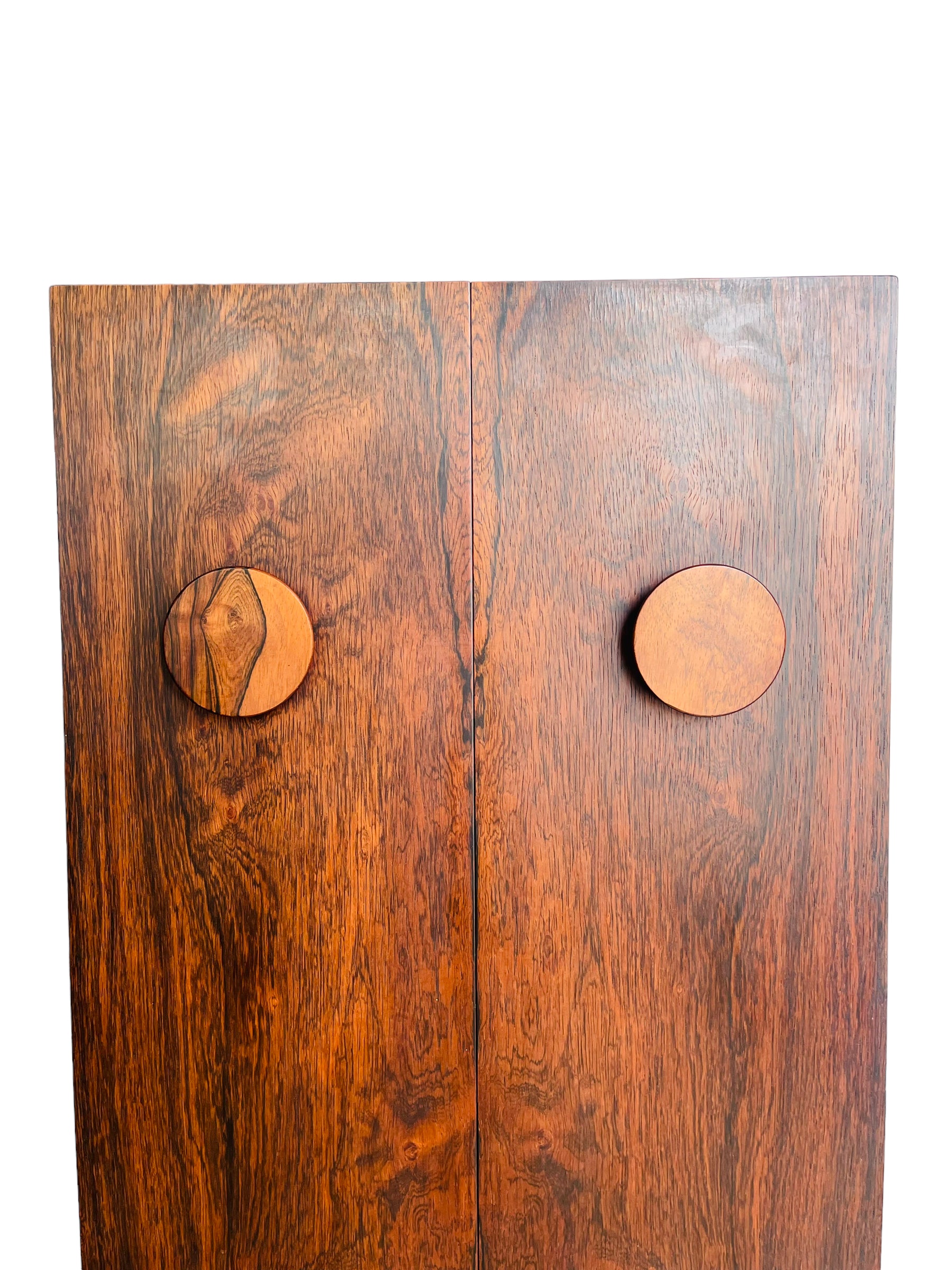 Danish Modern Rosewood Foldable Bar Johannes Andersen  image 4