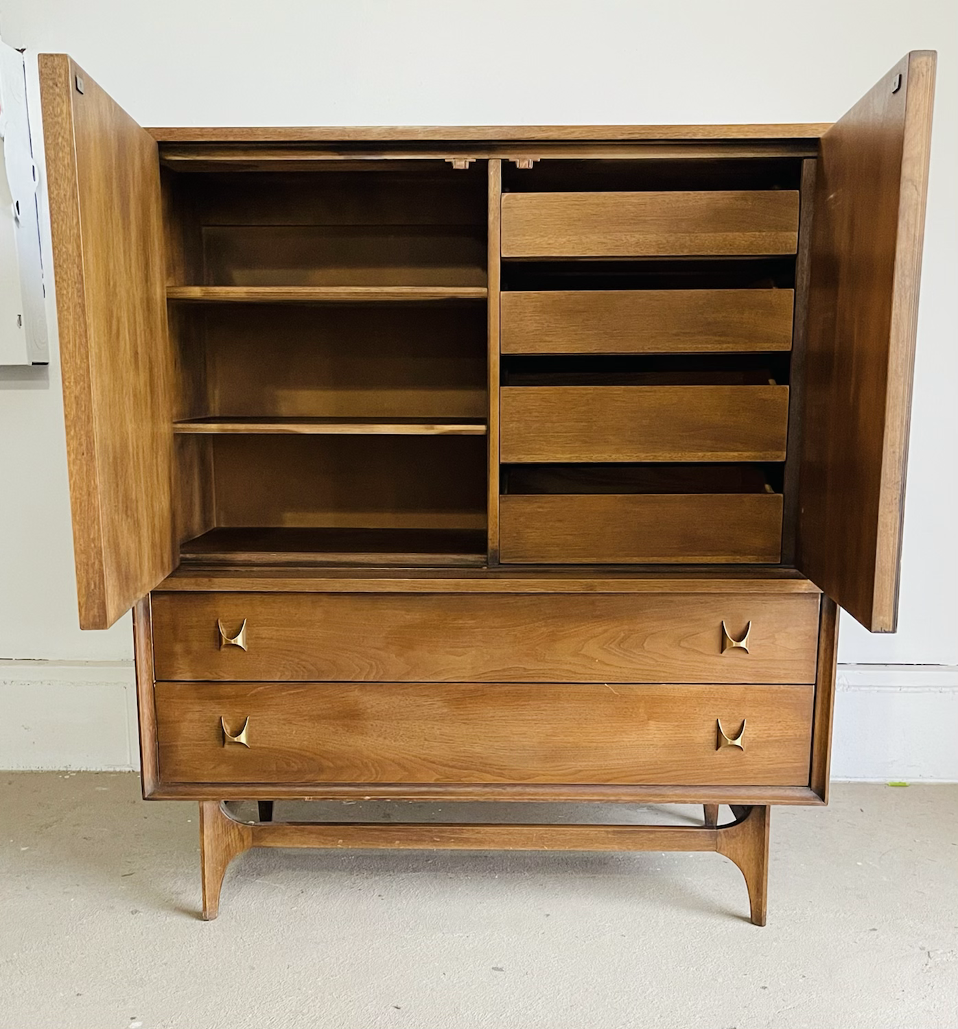 Mid-Century Modern Broyhill Brasilia Tall Dresser image 5