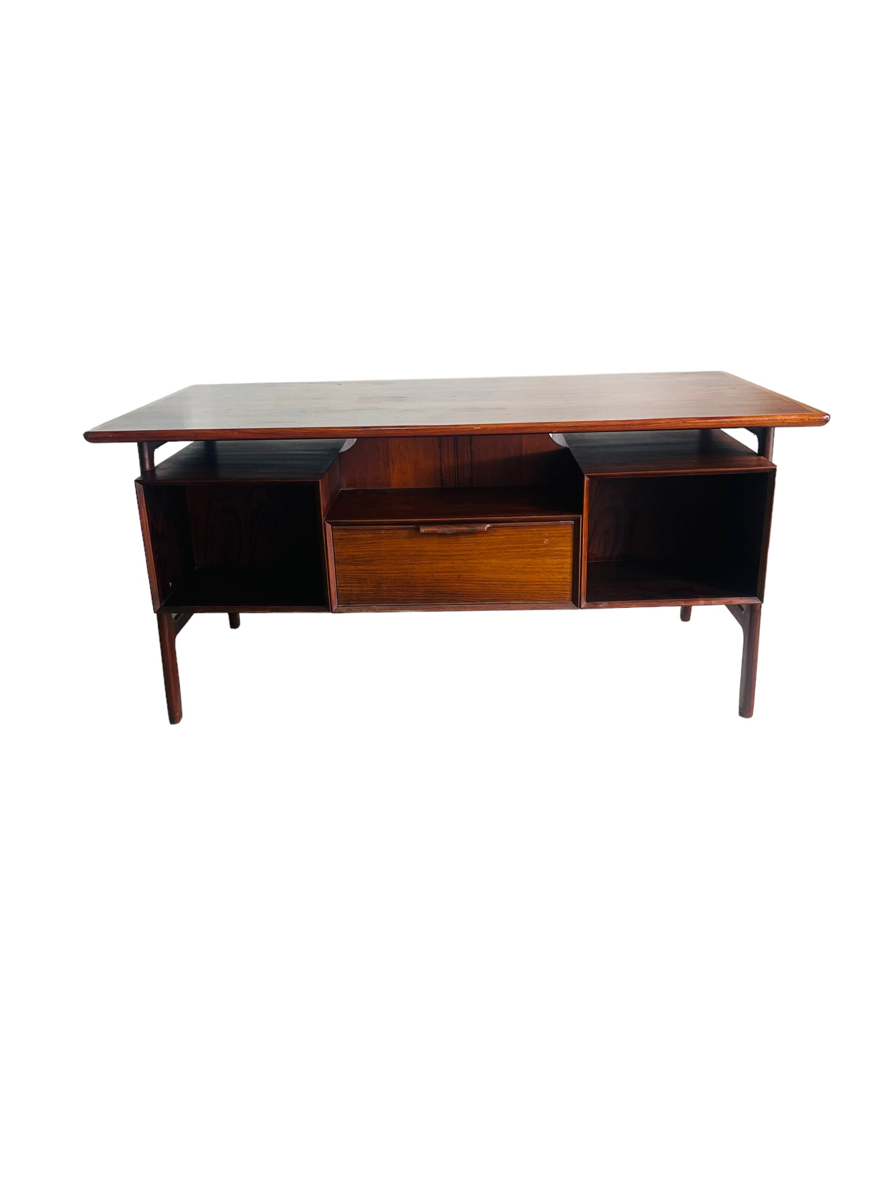 Omann Jun rosewood Executive desk model #75 image 2