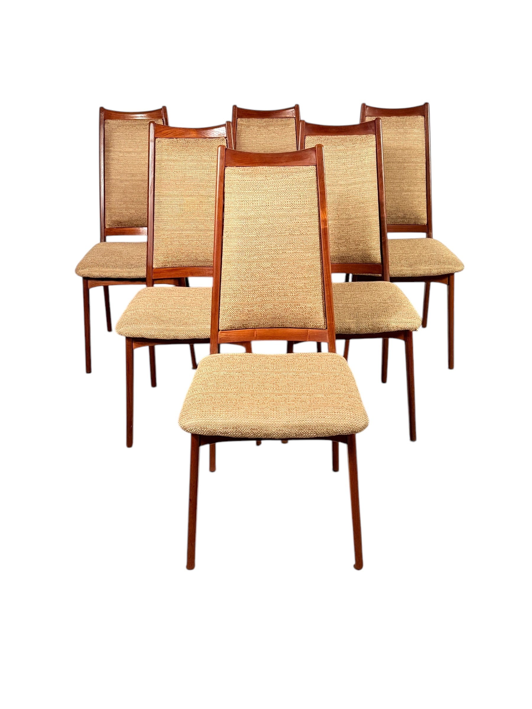 Mid-Century Modern Teak Dining Chairs by Moreddi - Set of Six image 0