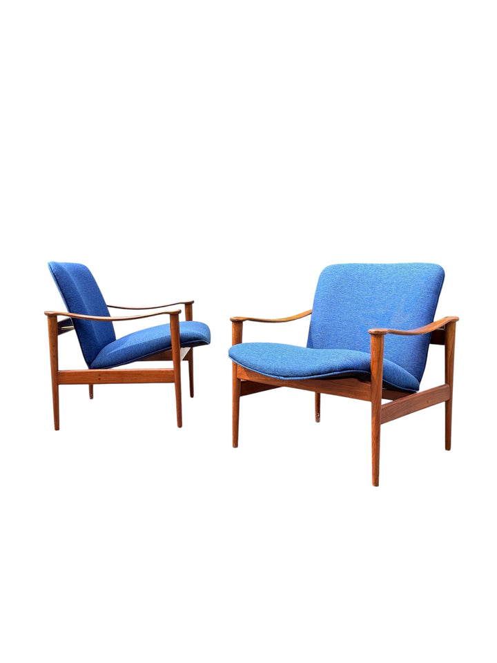 Vintage Norwegian Teak Lounge Chairs by Fredrik Kayser – 1960s Pair image 10