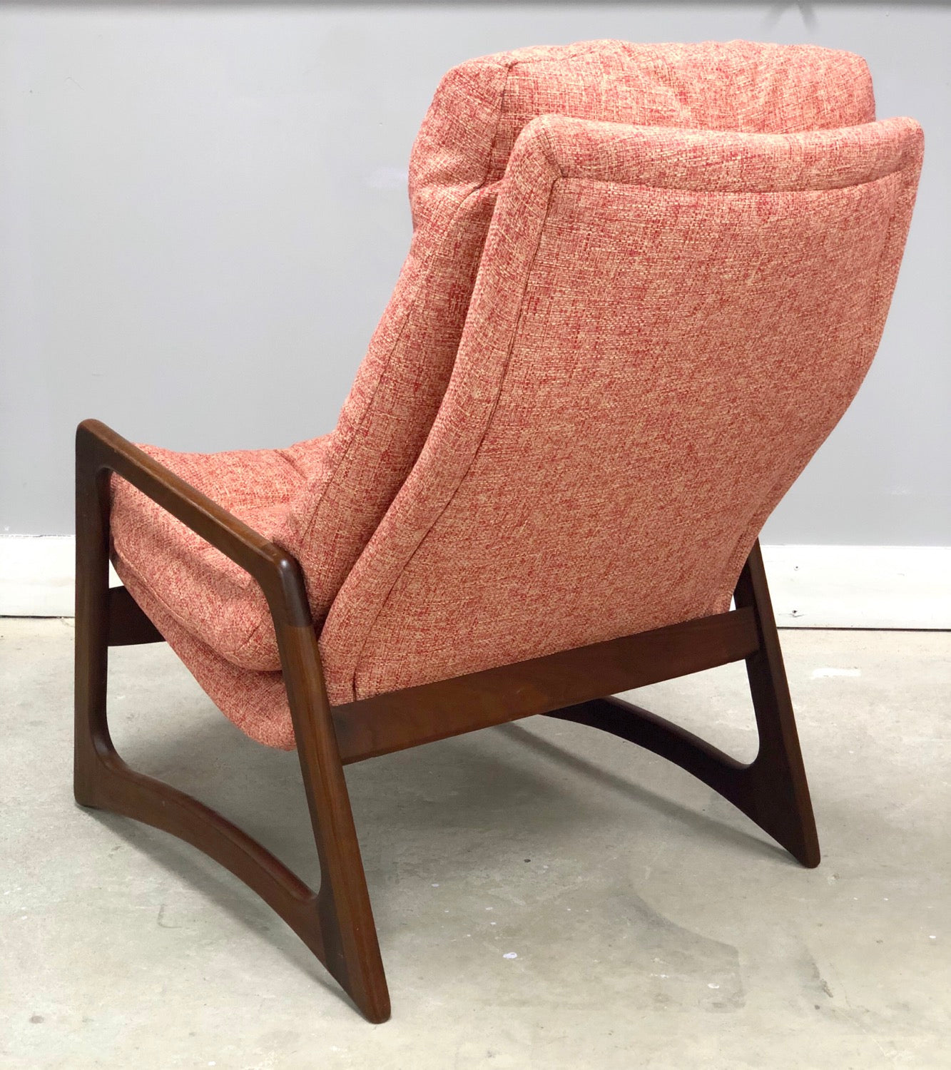 Mid-Century Danish Modern R. Huber & Adrian Pearsall Style Lounge Chair image 2