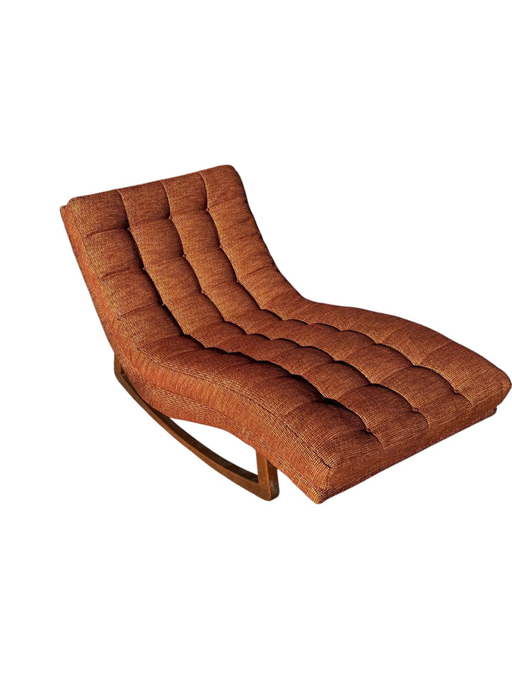 Mid-Century Modern Wave Rocking Chaise Lounge – Adrian Pearsall Inspired image 0