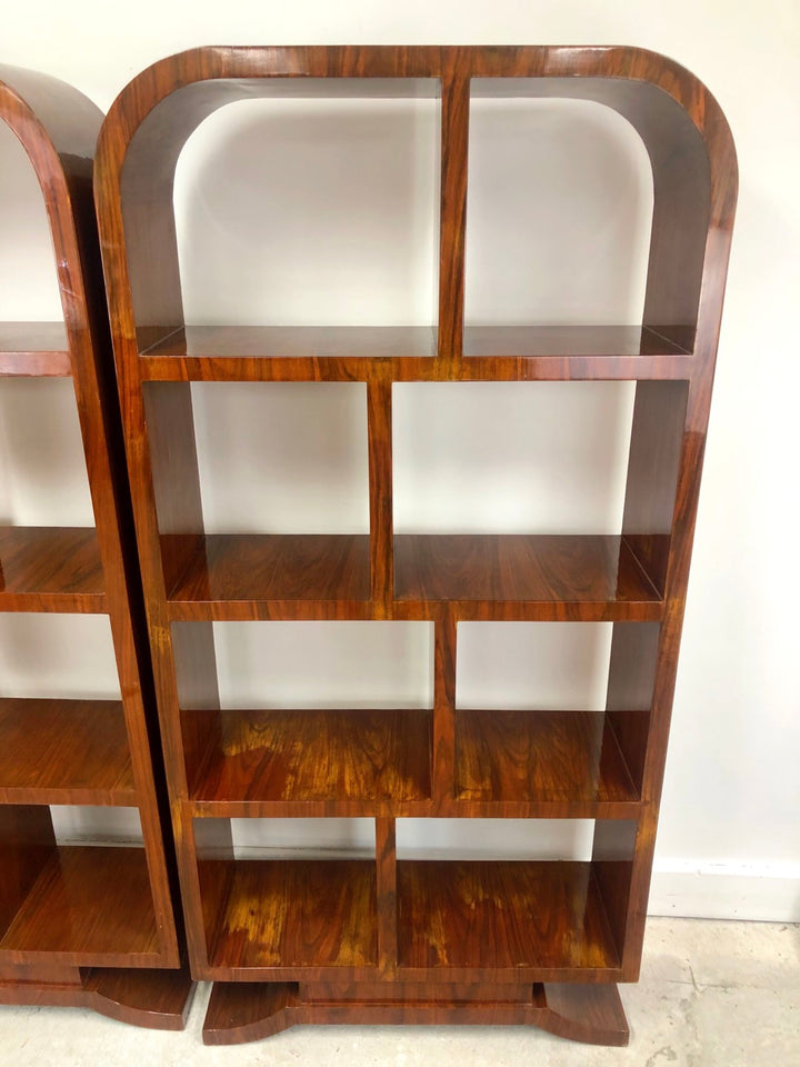 Pair of Mid-Century Modern/ Art Deco Style Book Shelves image 4