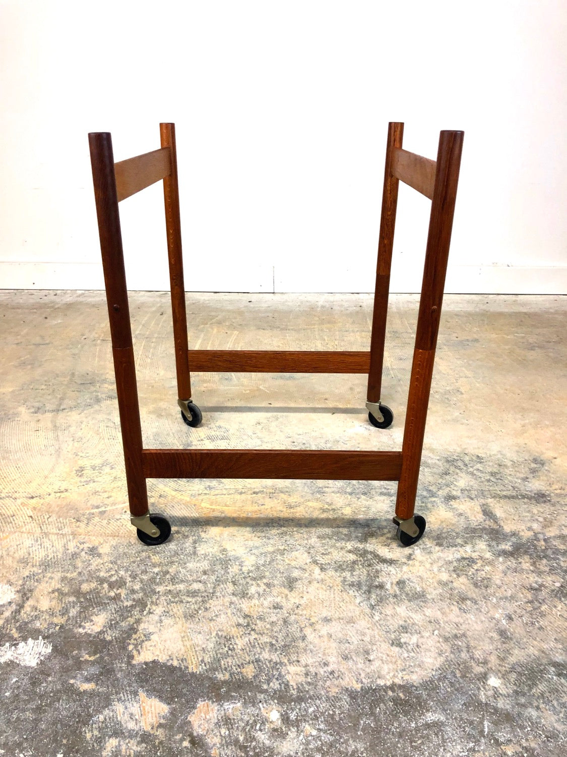 Mid-Century Danish Teaj Serving Trolley By Hans Bolling For Torben Orskov image 5