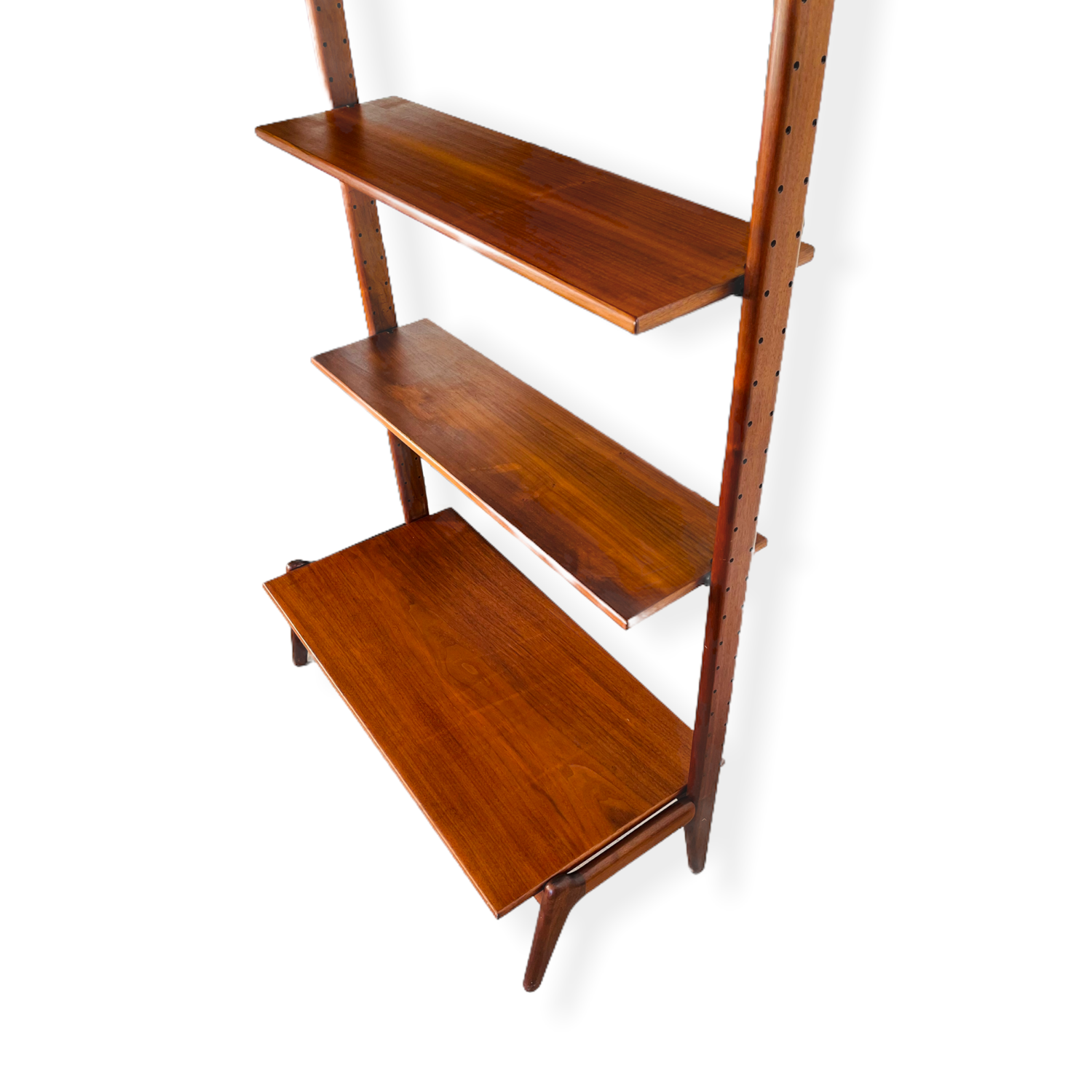 Danish Modern Sculptural Bookshelf by Erik Buch image 6