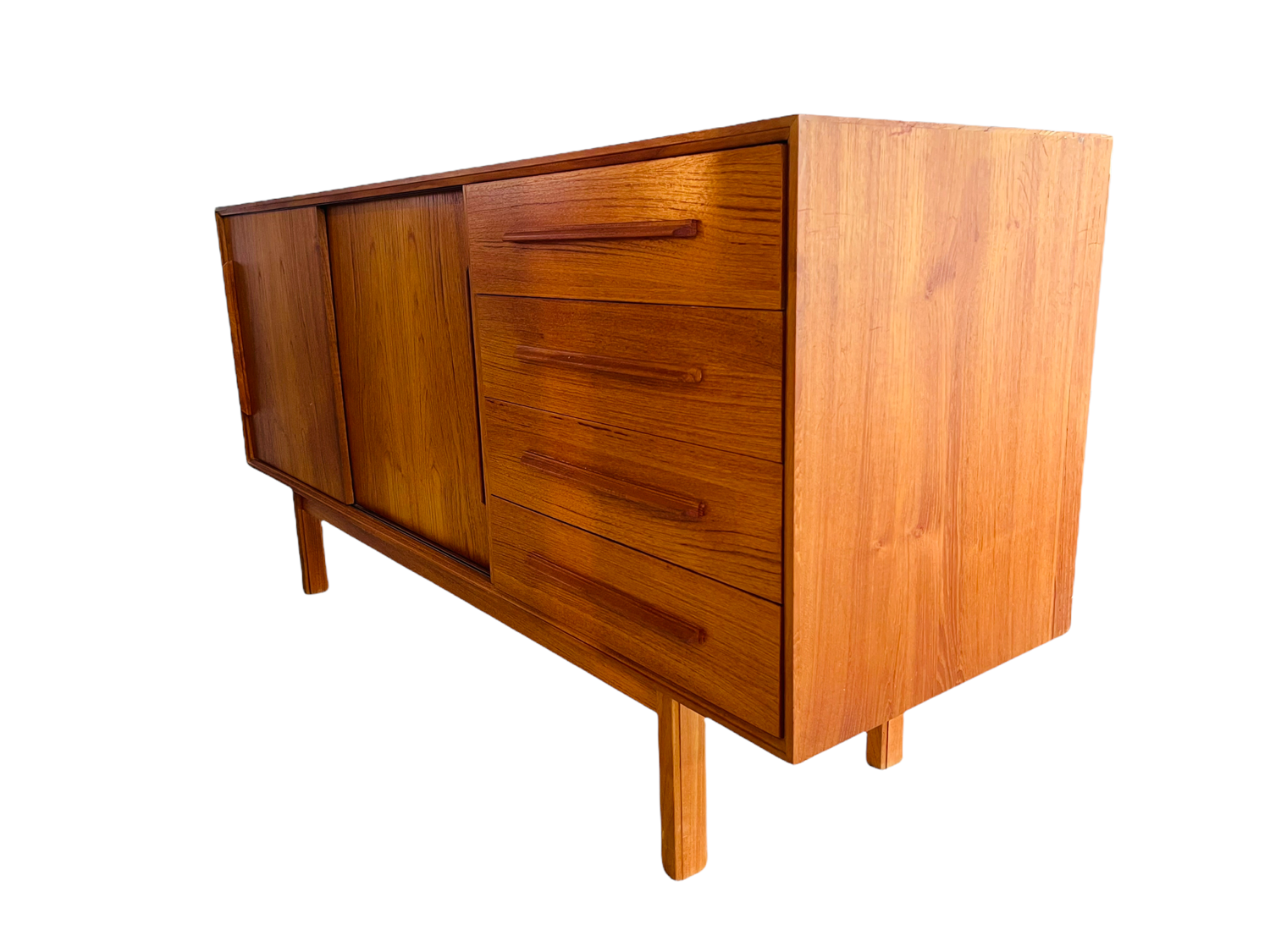 Mid-Century Modern Teak Credenza  image 2