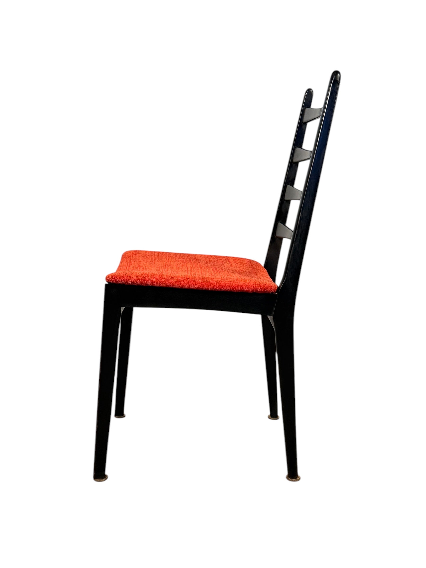 Set of 4 Italian Mid-Century Modern Ladder-Back Dining Chairs  image 6
