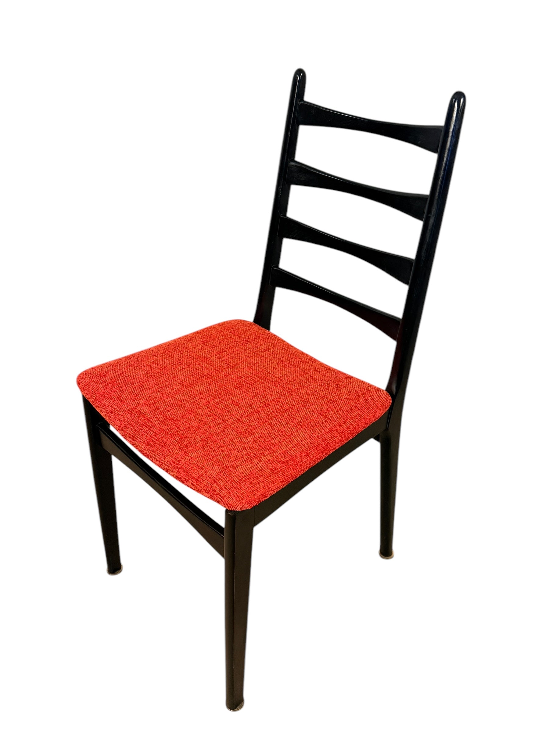 Set of 4 Italian Mid-Century Modern Ladder-Back Dining Chairs  image 7