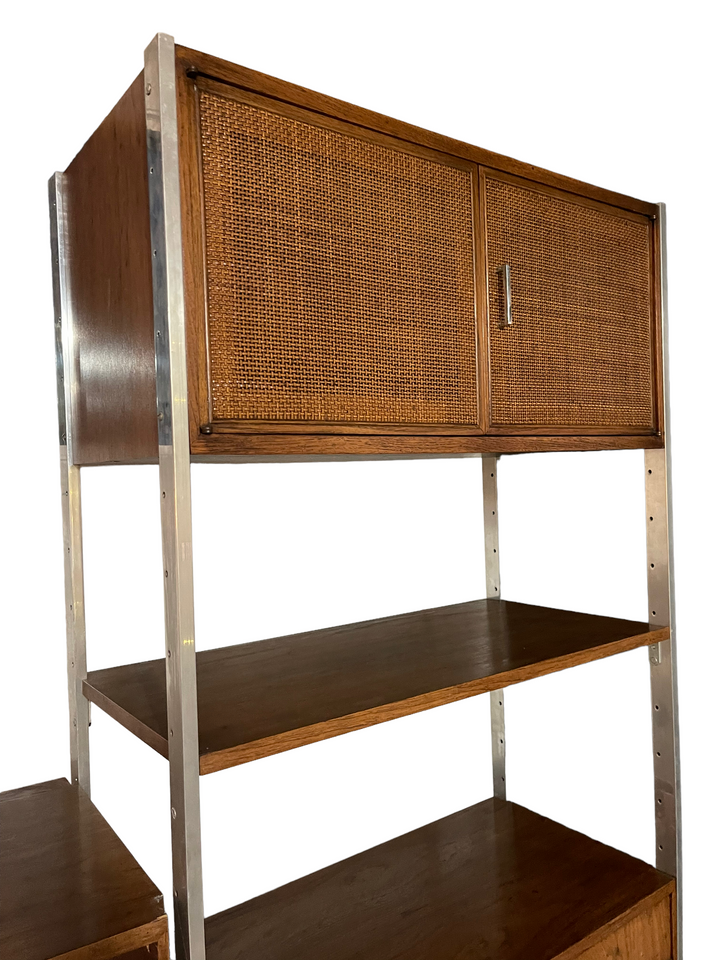 Mid-Century Modern Walnut Wall Unit by Founder image 2