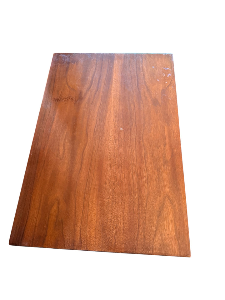 American of Martinsville Walnut Nightstand, second top surface