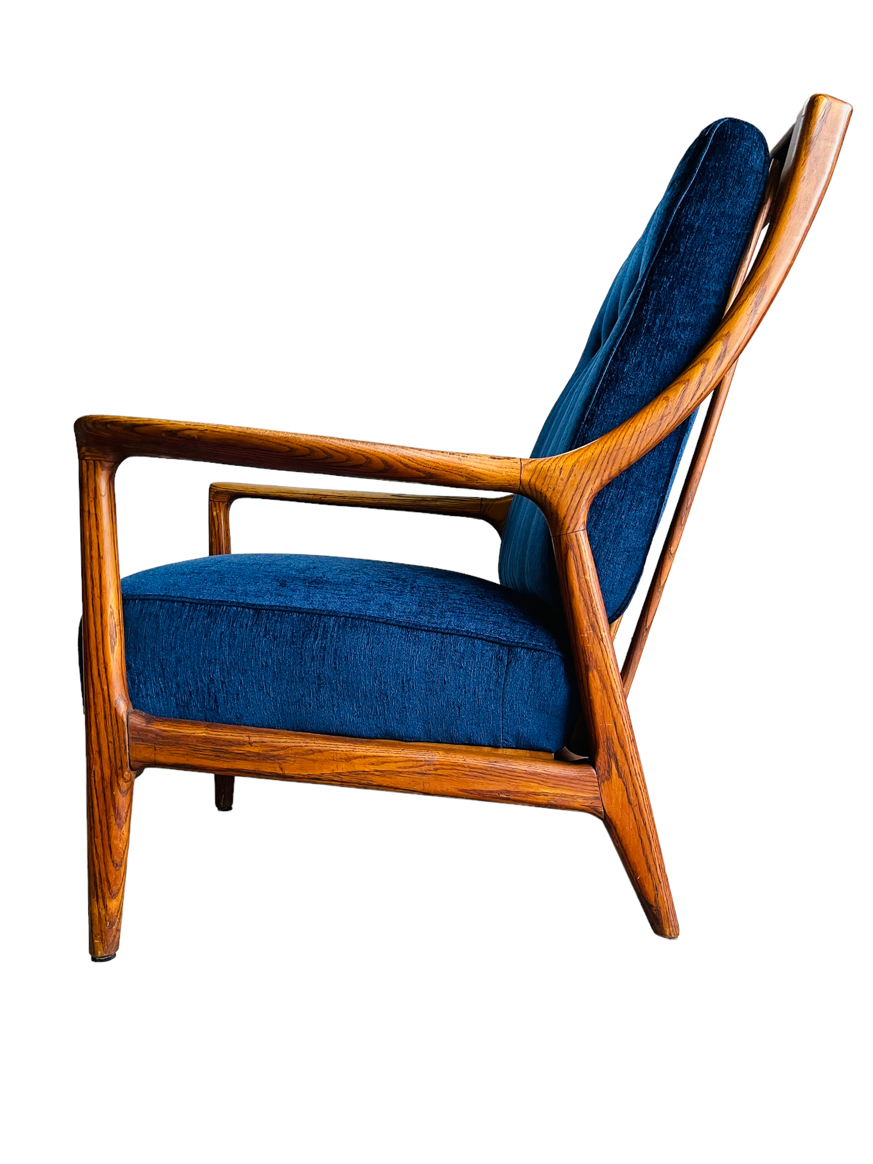 Mid Century Modern Oak Lounge Chair by Jack Van Der Molen image 11