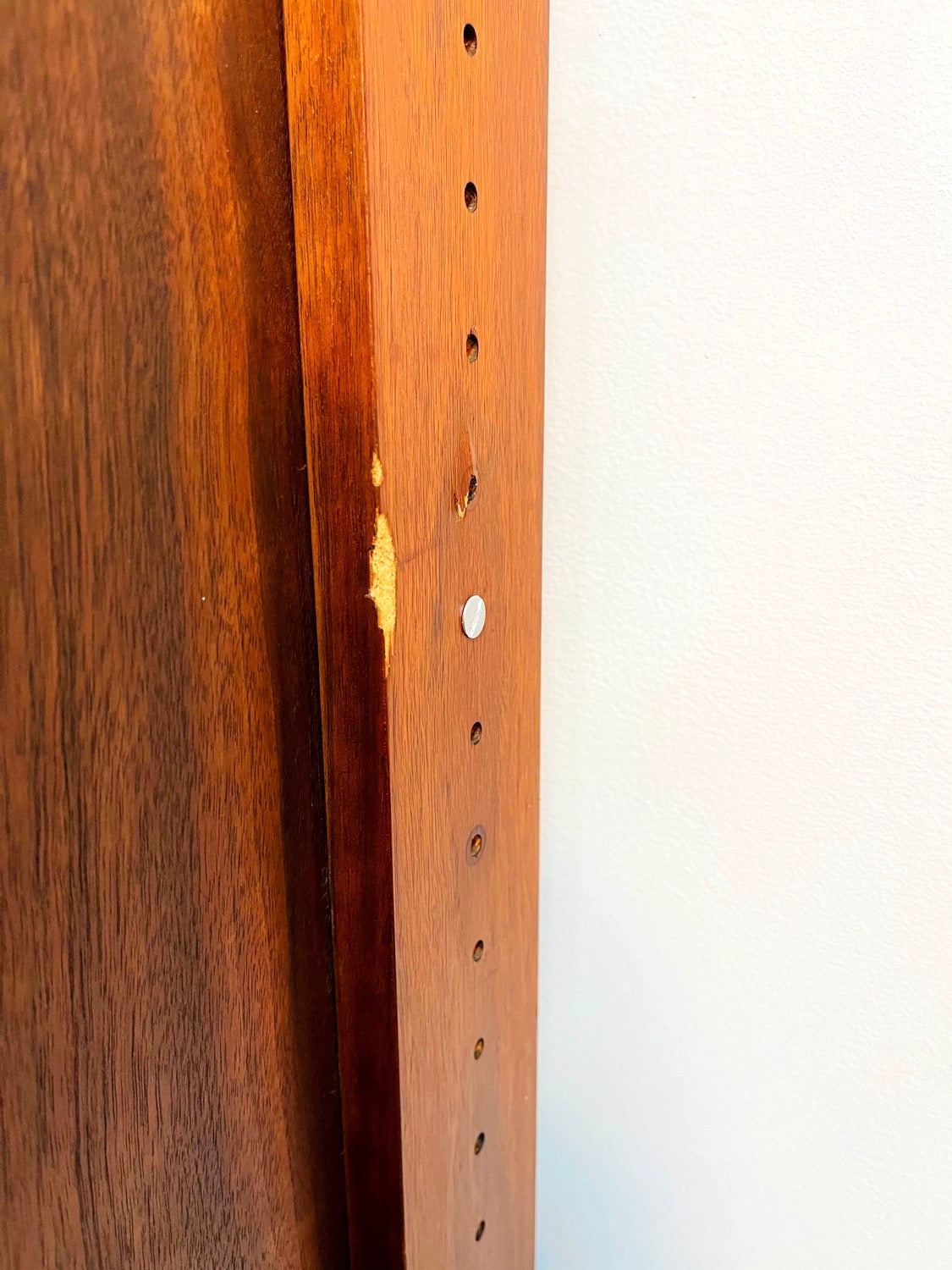 Mid-Century Teak Single Bay Wall Unit image 12