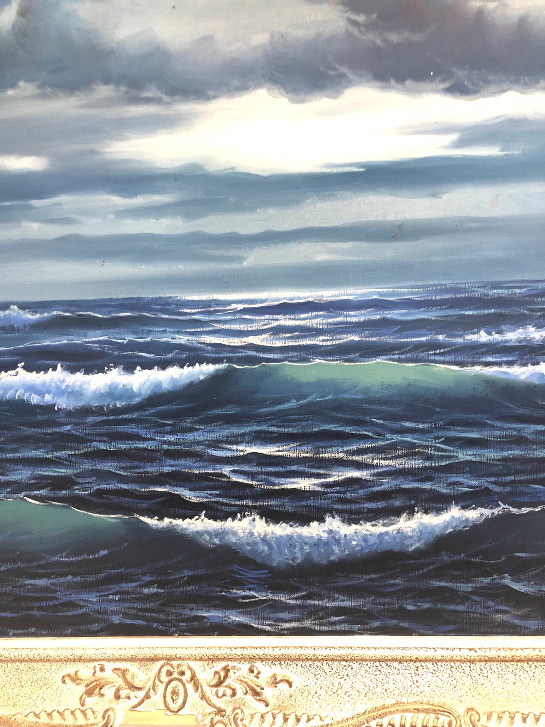 Oil on Canvas Signed by Salgado image 5
