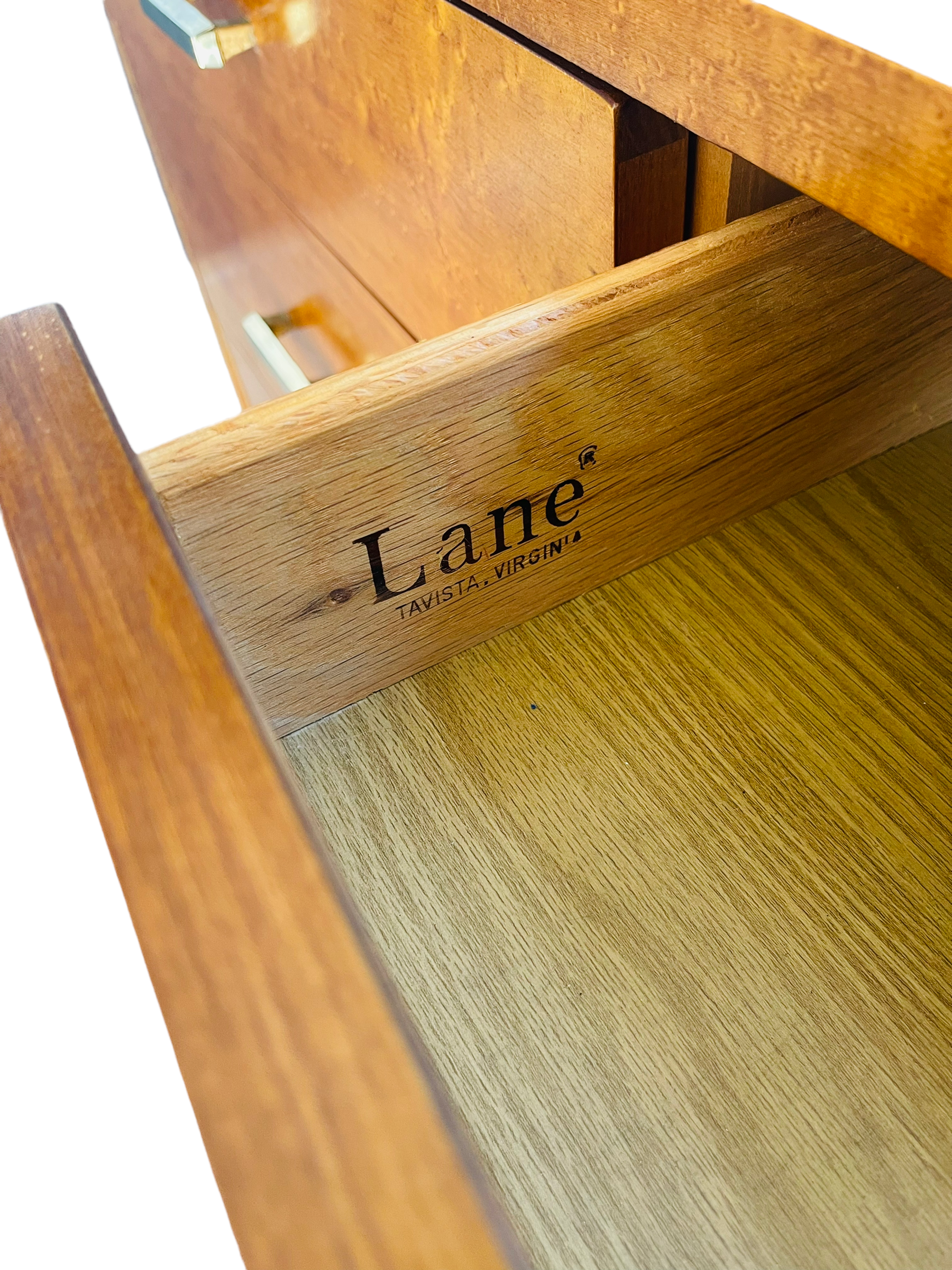 Mid-Century Modern Birdseye Maple Dresser by Milo Baughman for Lane Furniture  image 5