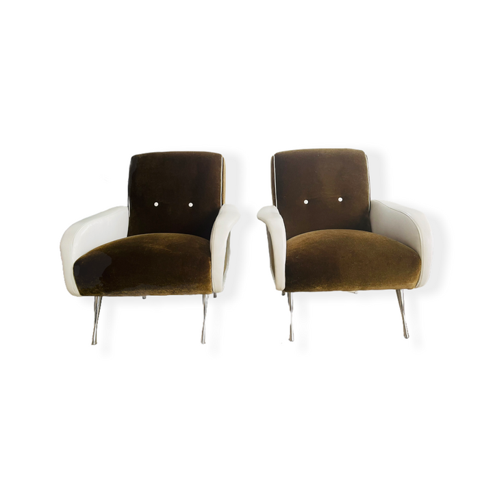 Marco Zanuso Style Italian Modern Lounge Chair image 2