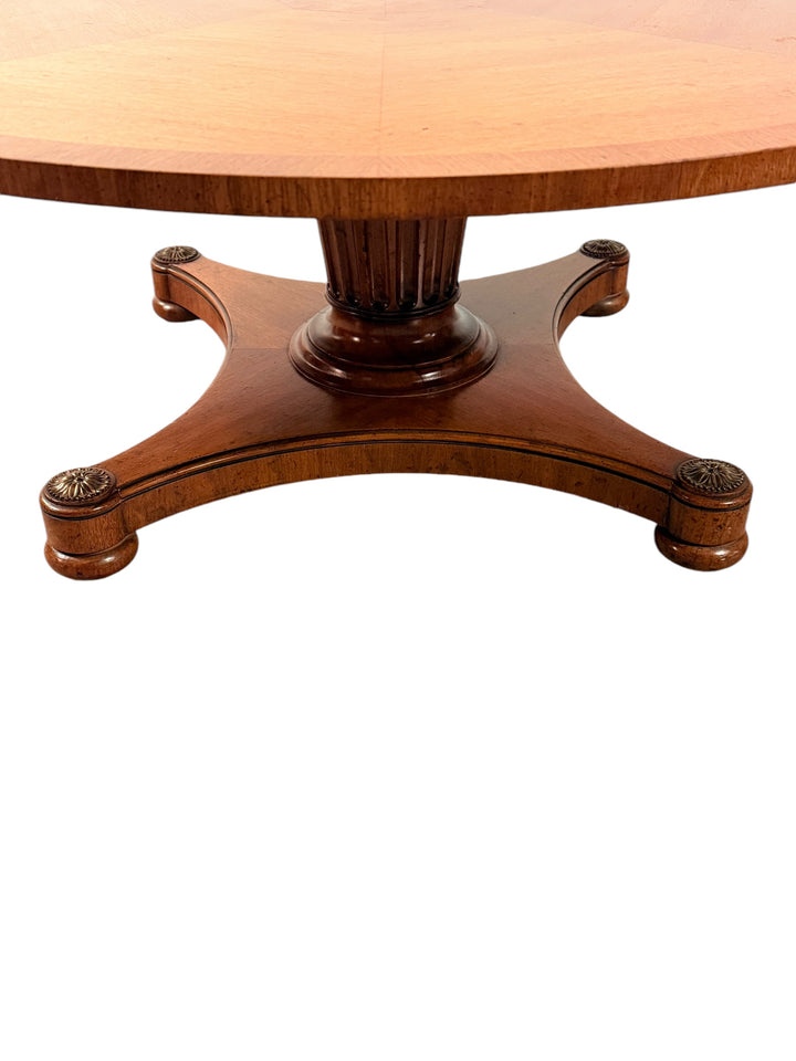 Vintage Round Coffee Table by Heritage Furniture image 2