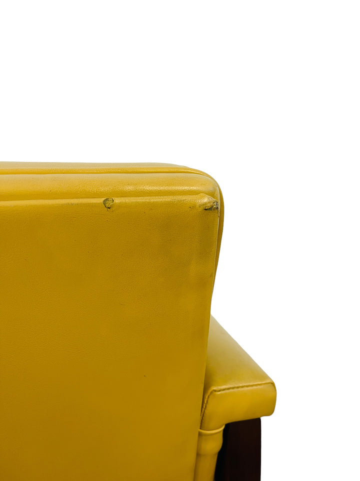 Mid Century Modern Walnut Loveseat by Thonet image 9