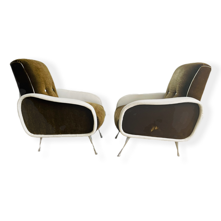 Marco Zanuso Style Italian Modern Lounge Chair image 5