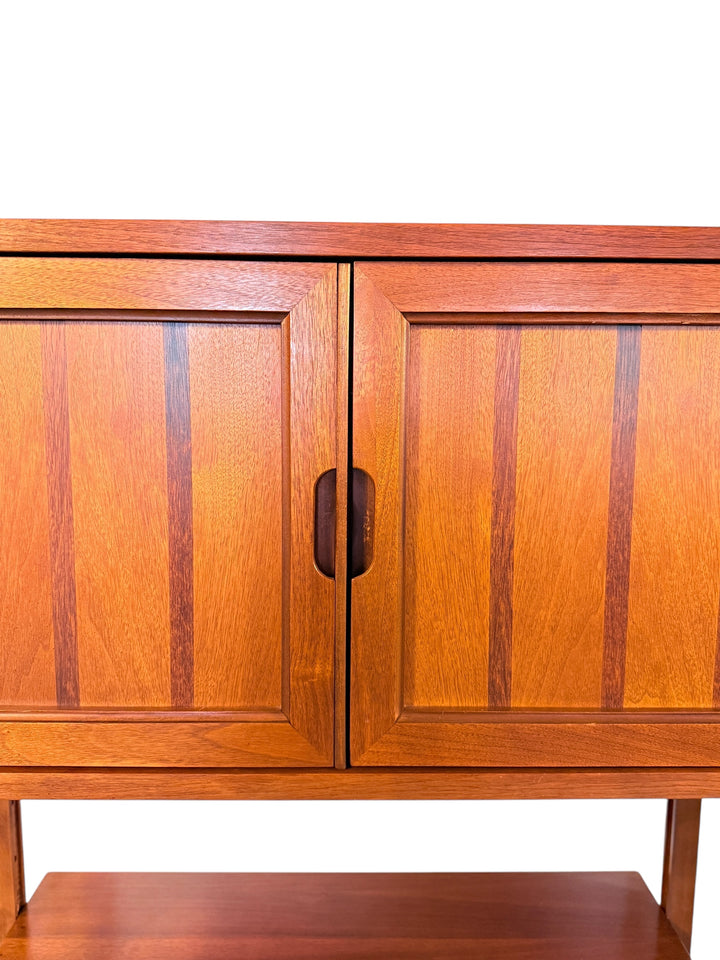 Mid Century Modern Walnut Cabinet / Wall Unit image 5