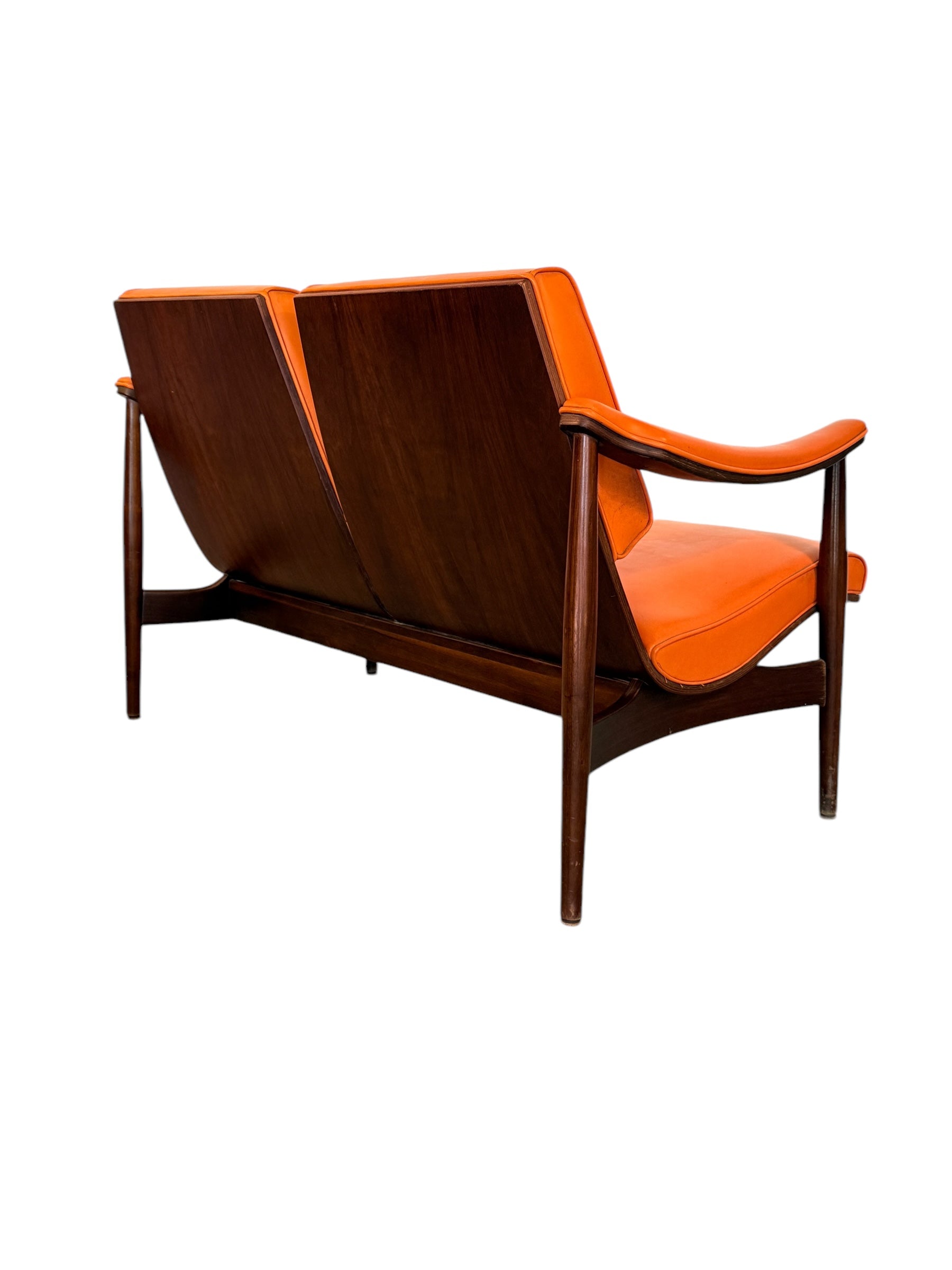 Mid-Century Modern Loveseat by Thonet Furniture image 4