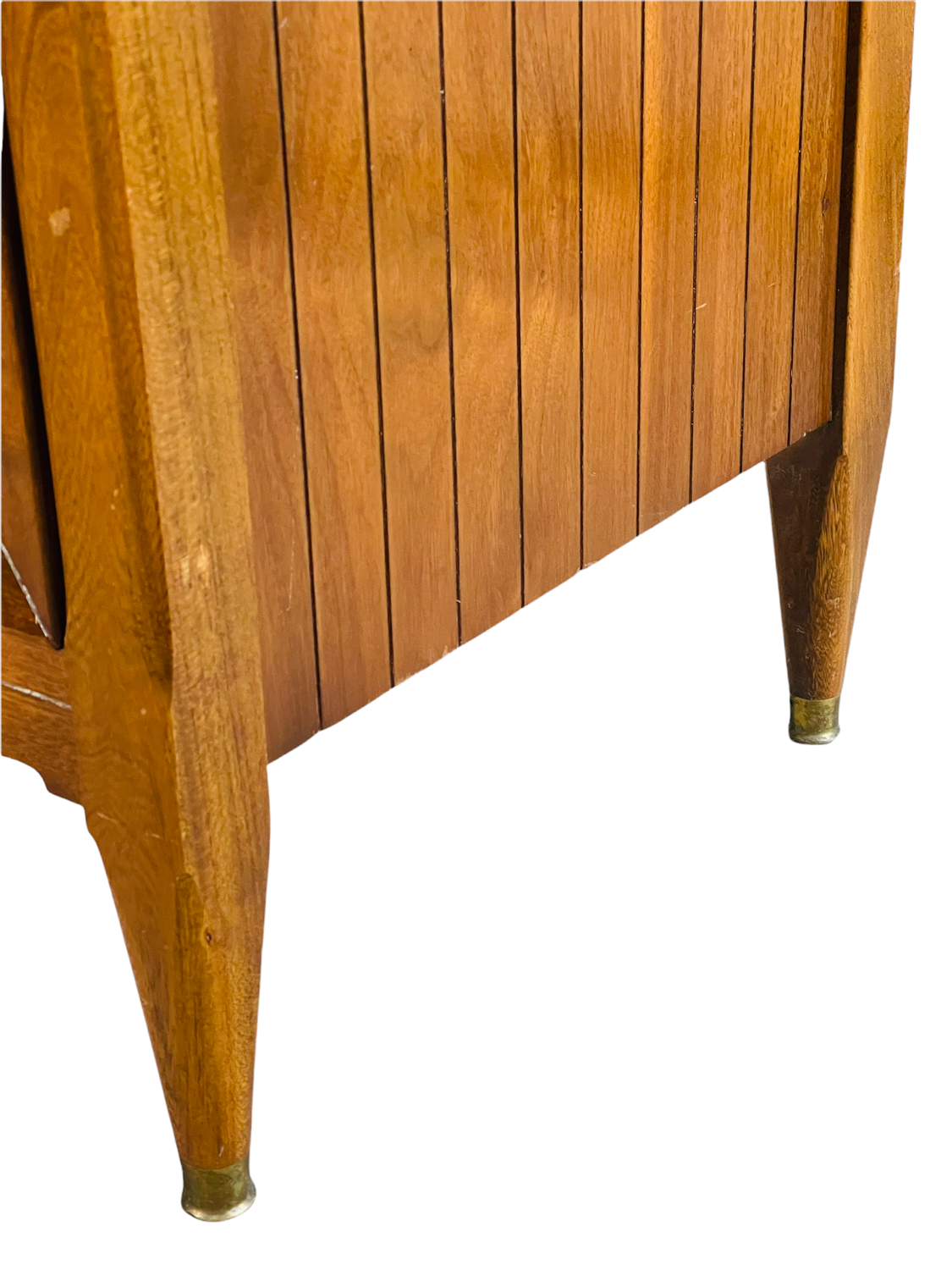 Mid-Century Modern Walnut Tall/Highboy Dresser by Permacraft image 6