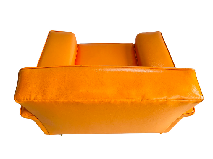 Retro 1970’s Orange Sofa & Club Chairs Set image 7