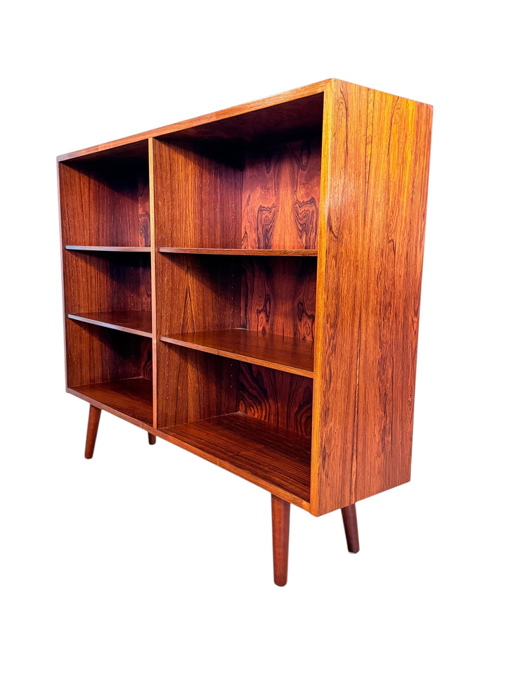 Mid Century Danish Modern Rosewood Bookcase by Omann Jun image 0