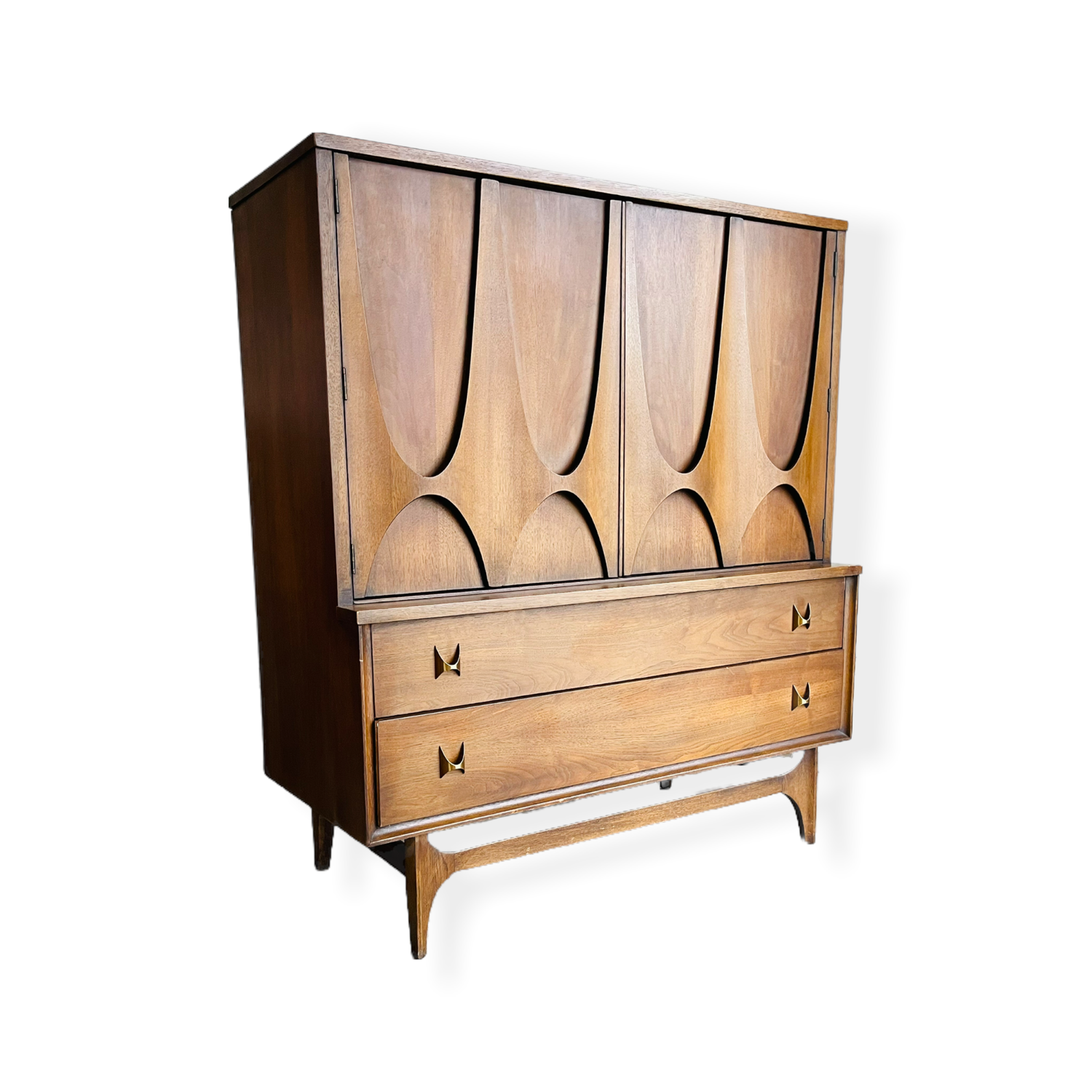 Mid-Century Modern Broyhill Brasilia Tall Dresser image 0