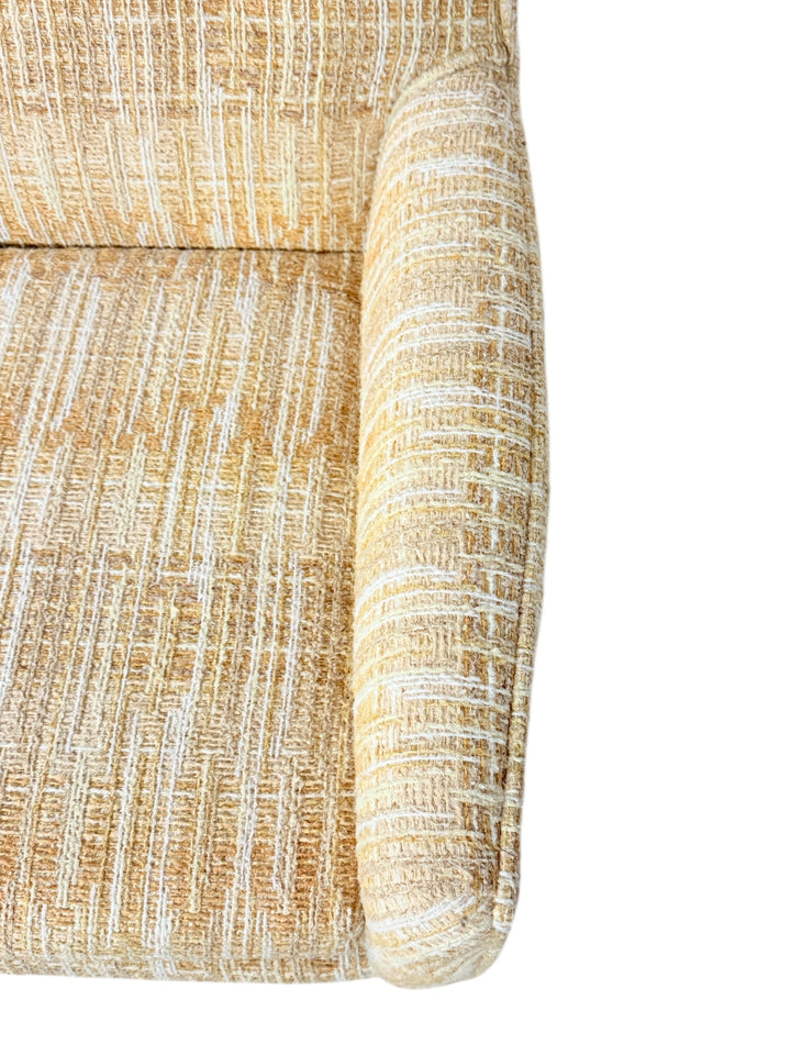 1950s Jens Risom Club Lounge Chair with Walnut Frame image 9