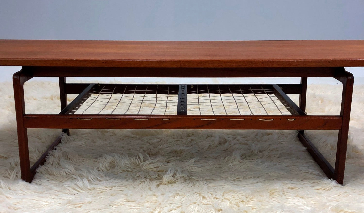 Mid-Century Danish Modern Teak Coffee Table By Arne Hovmand-Olsen For Mogens image 2