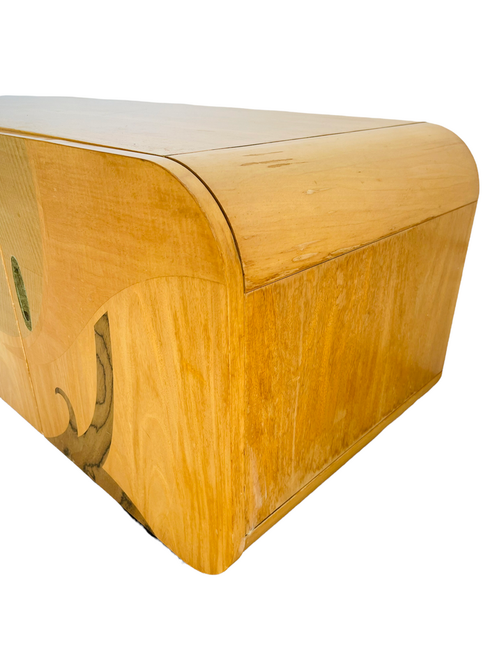 Modern Inlaid Beech Wood Credenza by White furniture  image 13