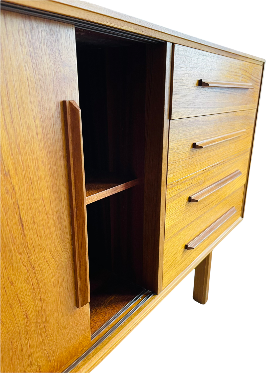 Mid-Century Modern Teak Credenza  image 6