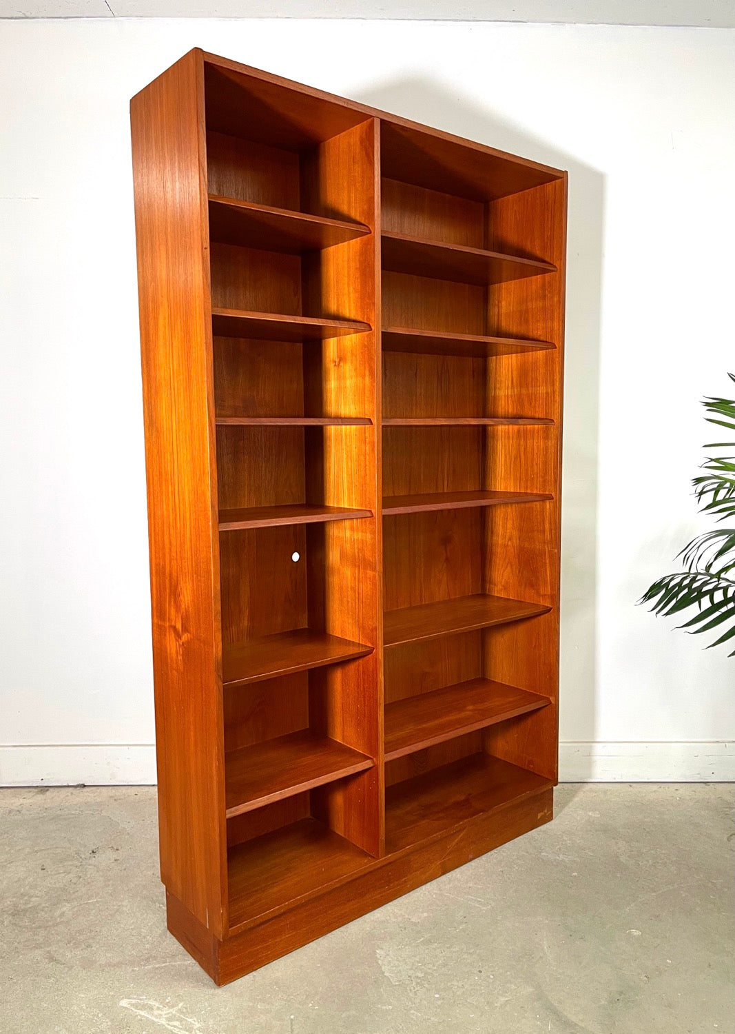 Mid-Century Danish Modern Teak Bookcase image 5