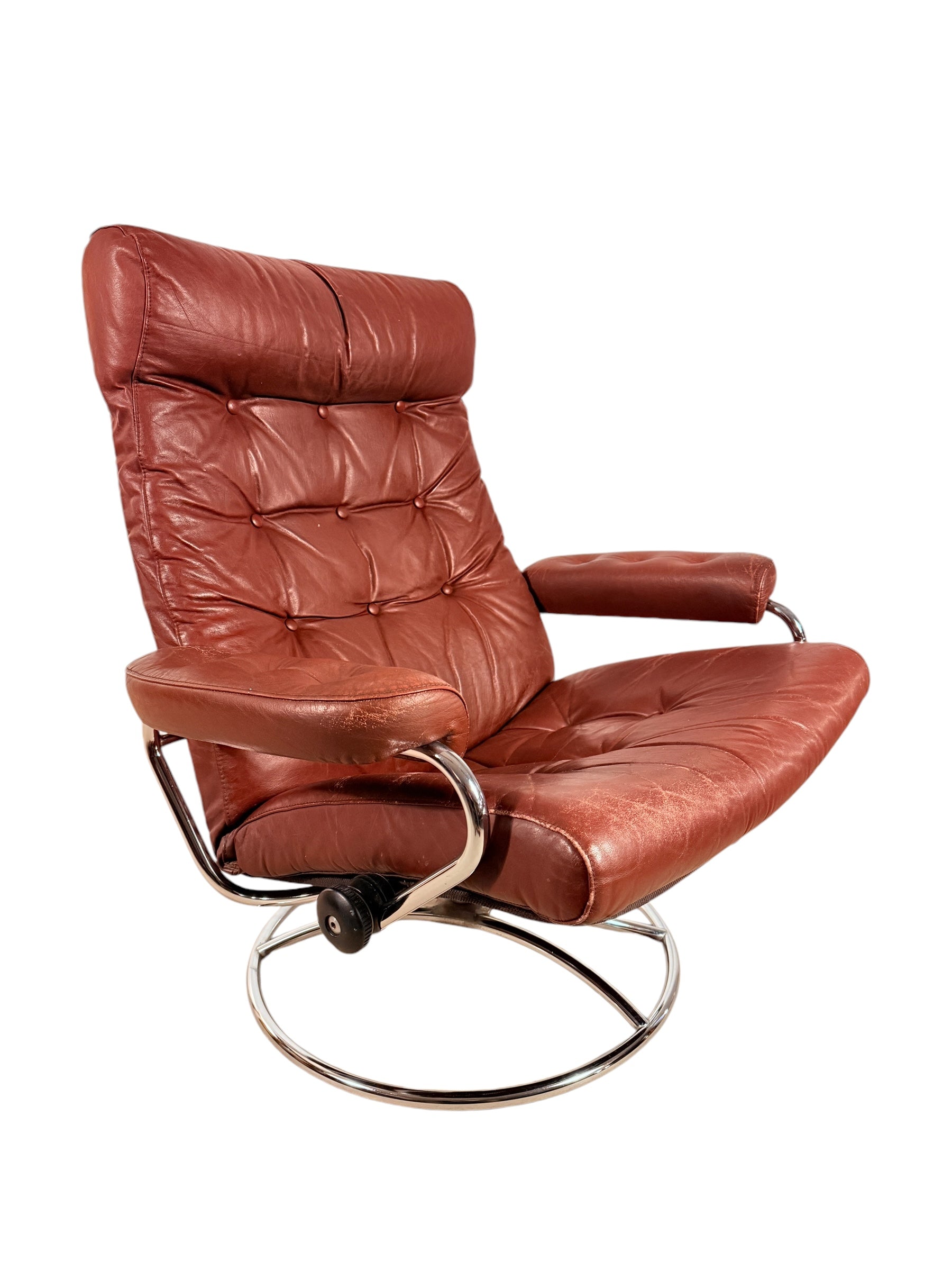 Mid-Century Ekornes Stressless Lounge Chair image 1
