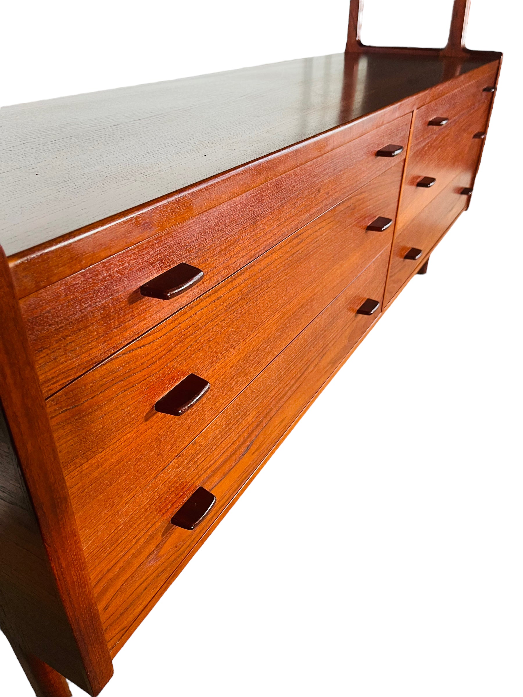 1950s Hans J. Wegner for RY Mobler Teak Credenza / Hutch image 6