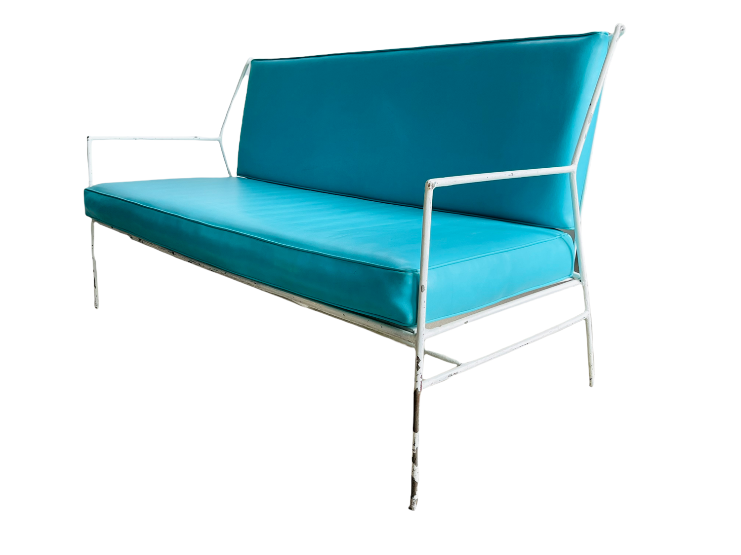 Rare Paul McCobb Iron Sofa Pavilion Collection Circa 1950s image 3