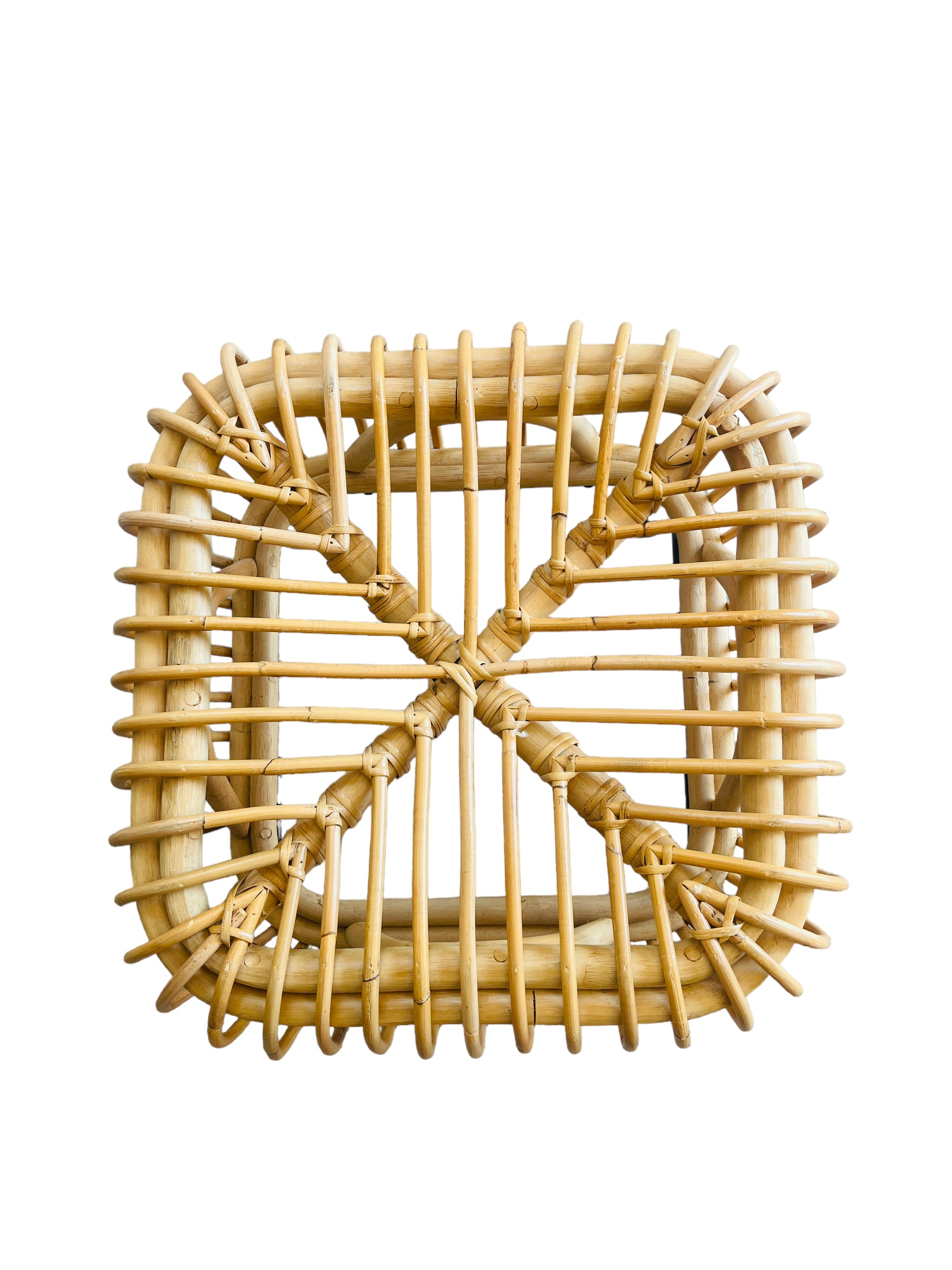 Rattan Lounge Chair & Ottoman image 5