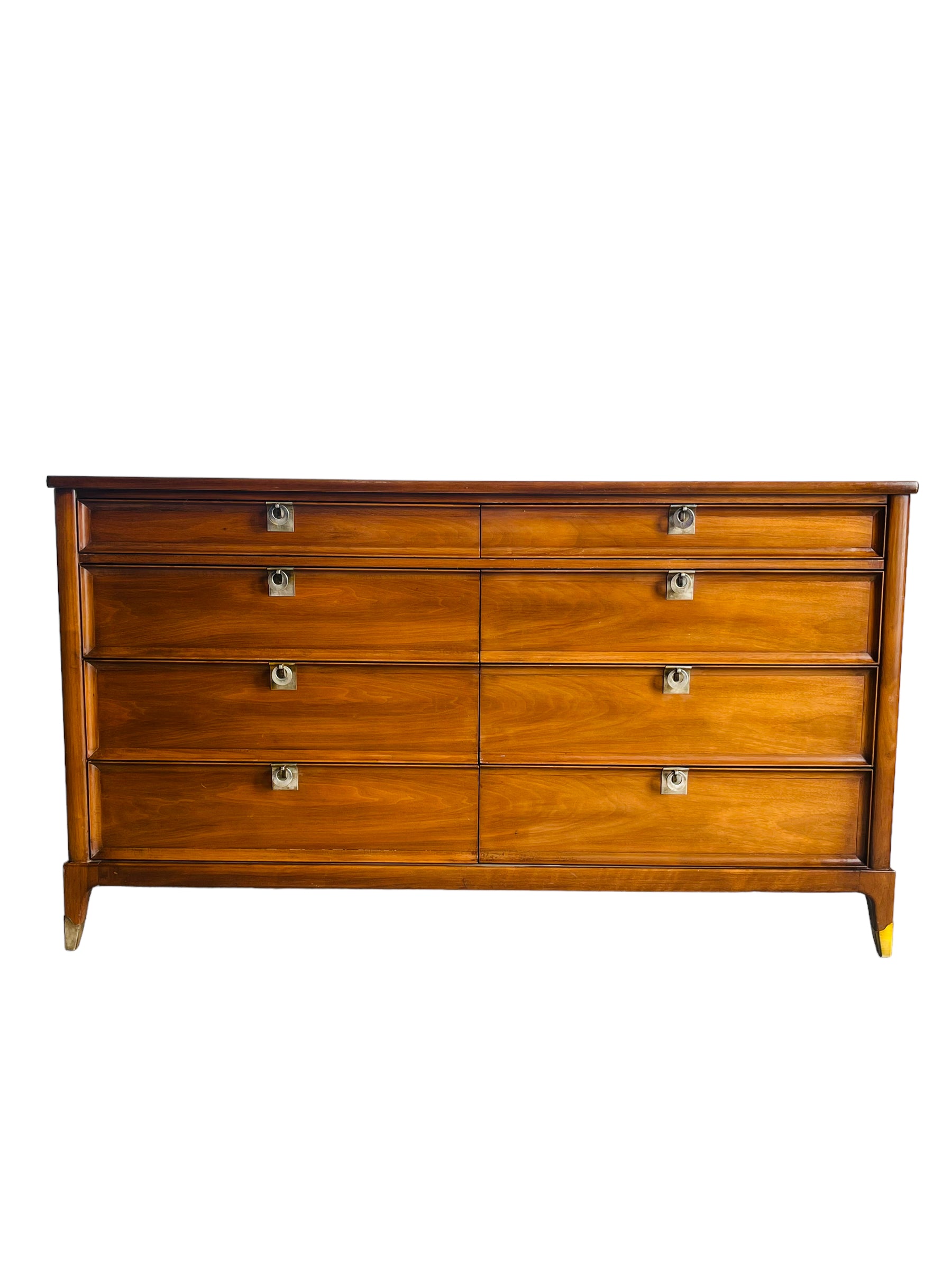 Mid Century Modern Walnut Dresser / Credenza  image 1