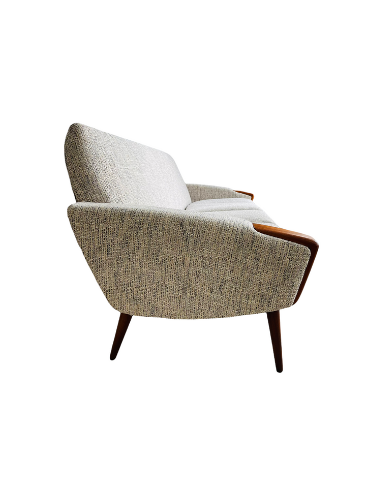 Rare Danish Teak Sofa by N.A. Jørgensens for Bramin Mobler image 4