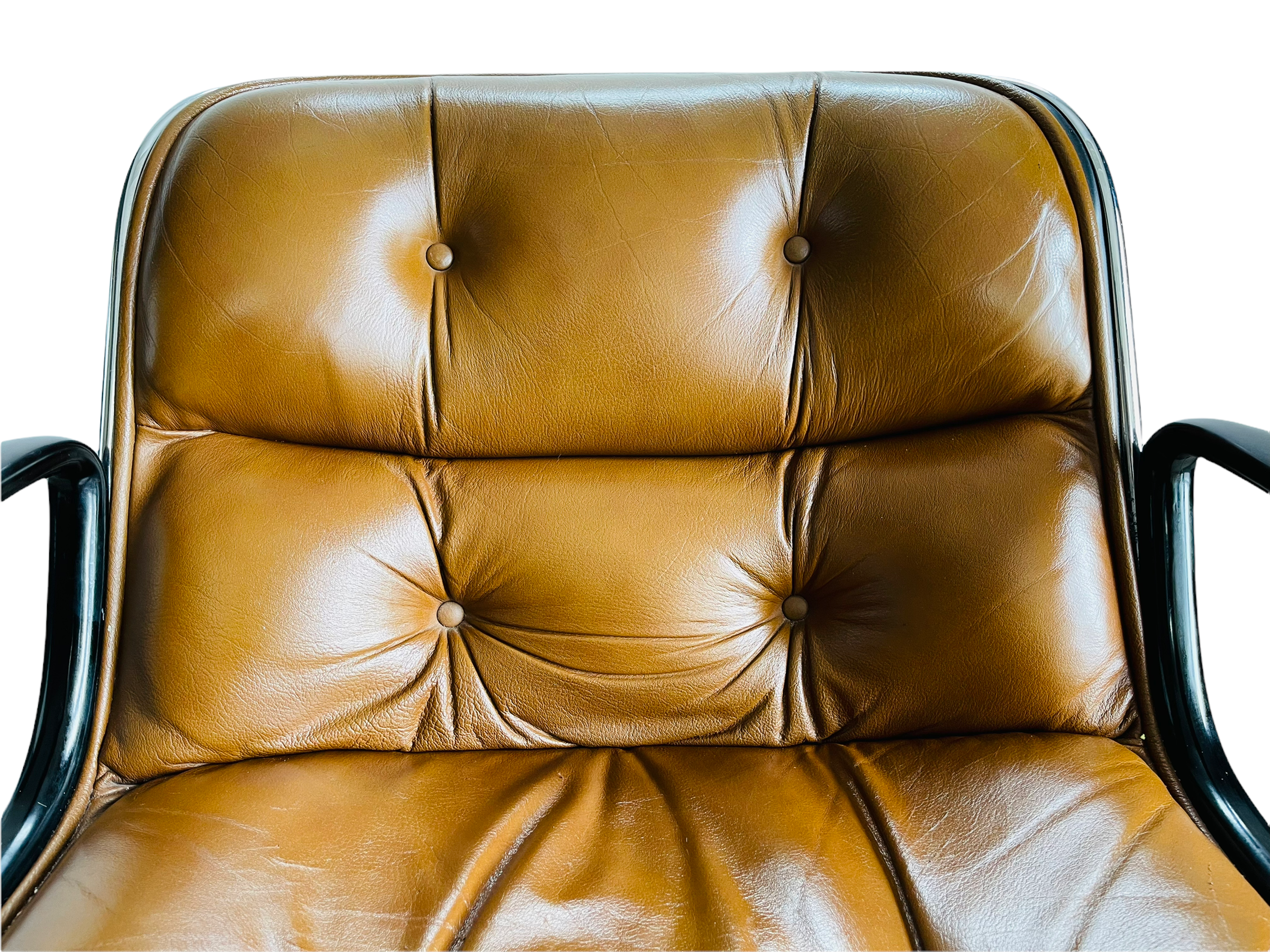 Pollock Executive Office Armchair Designed by Charles Pollock for Knoll image 8